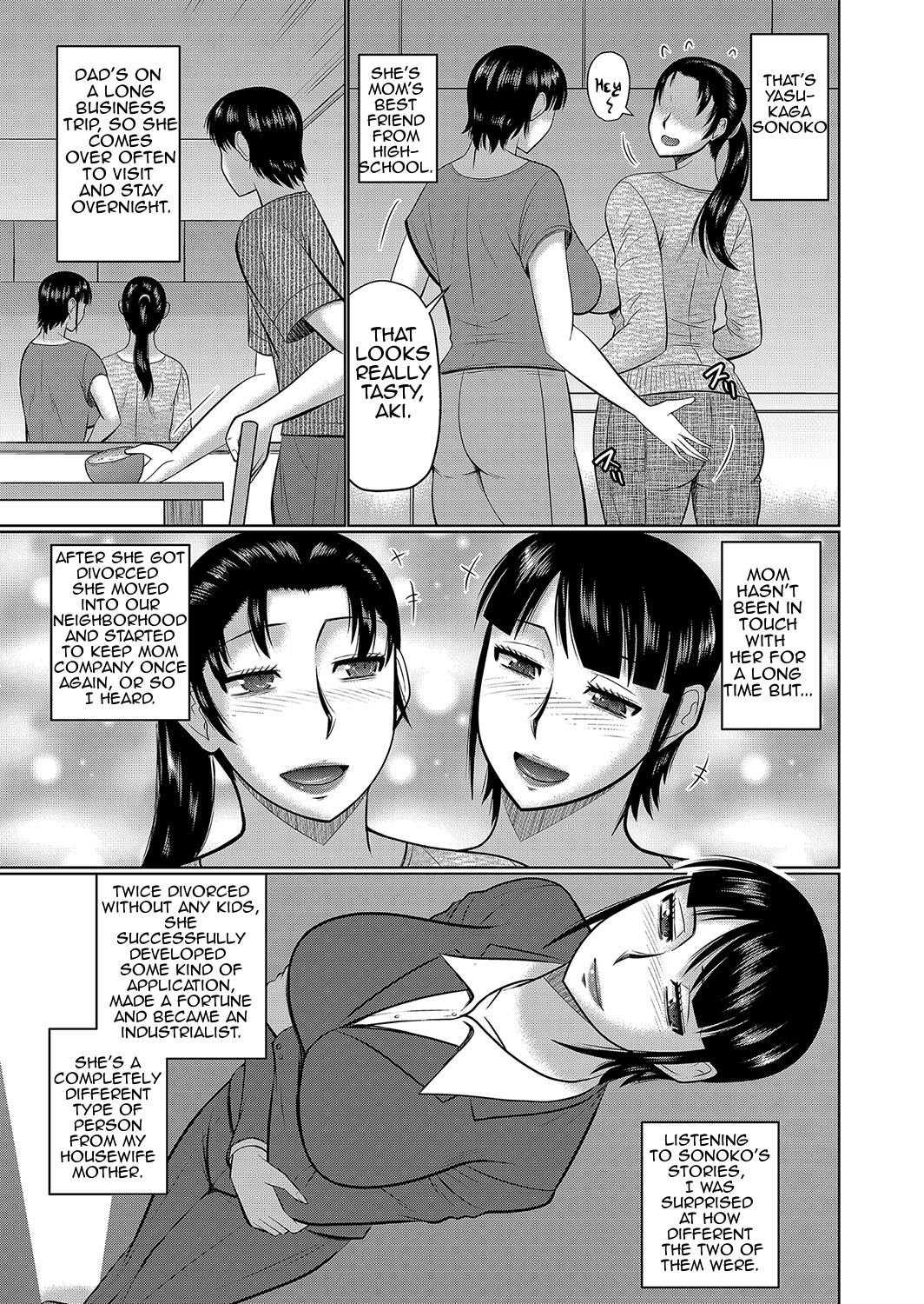 Haha no Shinyuu Boku no Aijin | My Mom's Best Friend is My Lover page 3 full