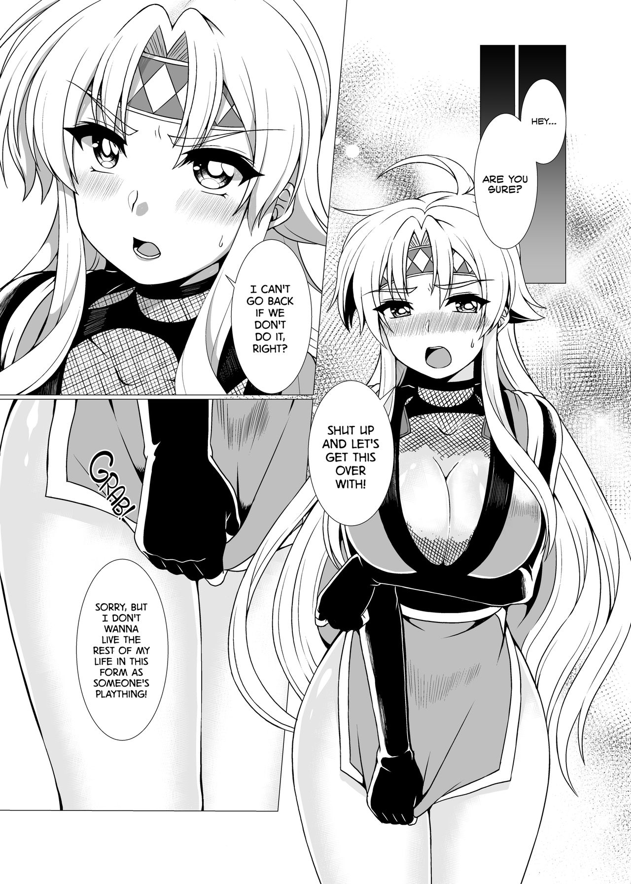 Inka Ranman ~Youshi Bitai no Yami no Shinobi, Kyousei Nyotaika~ | Lewd Flower Bloom! Flirtatious Ninja Thrown into a Woman's Body! page 8 full