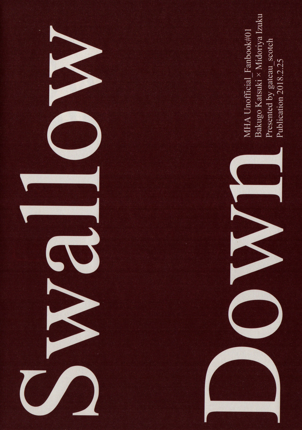 SwalloW DowN page 2 full