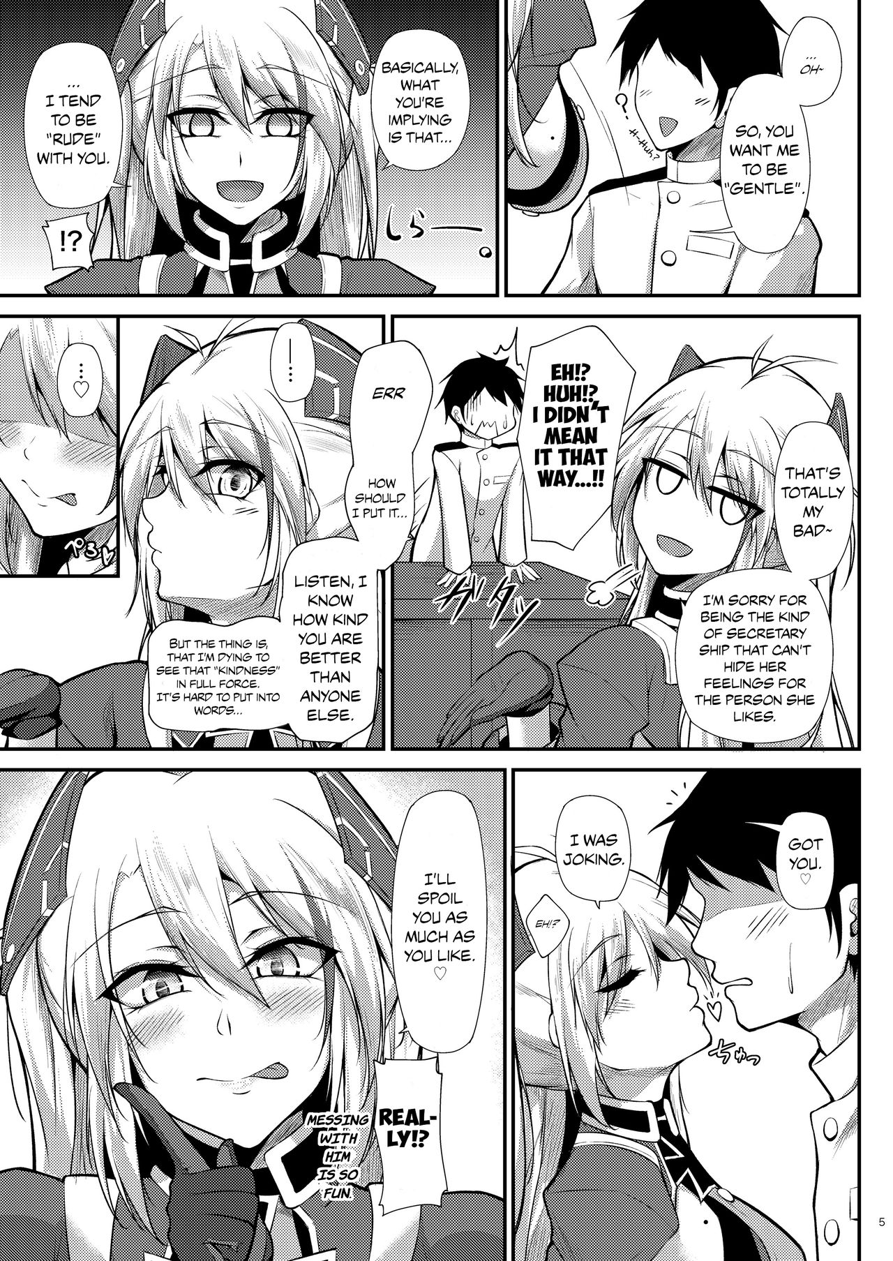 Prinz Eugen ni Amaetai!! | I Want to be Spoiled by Prinz Eugen!! page 5 full