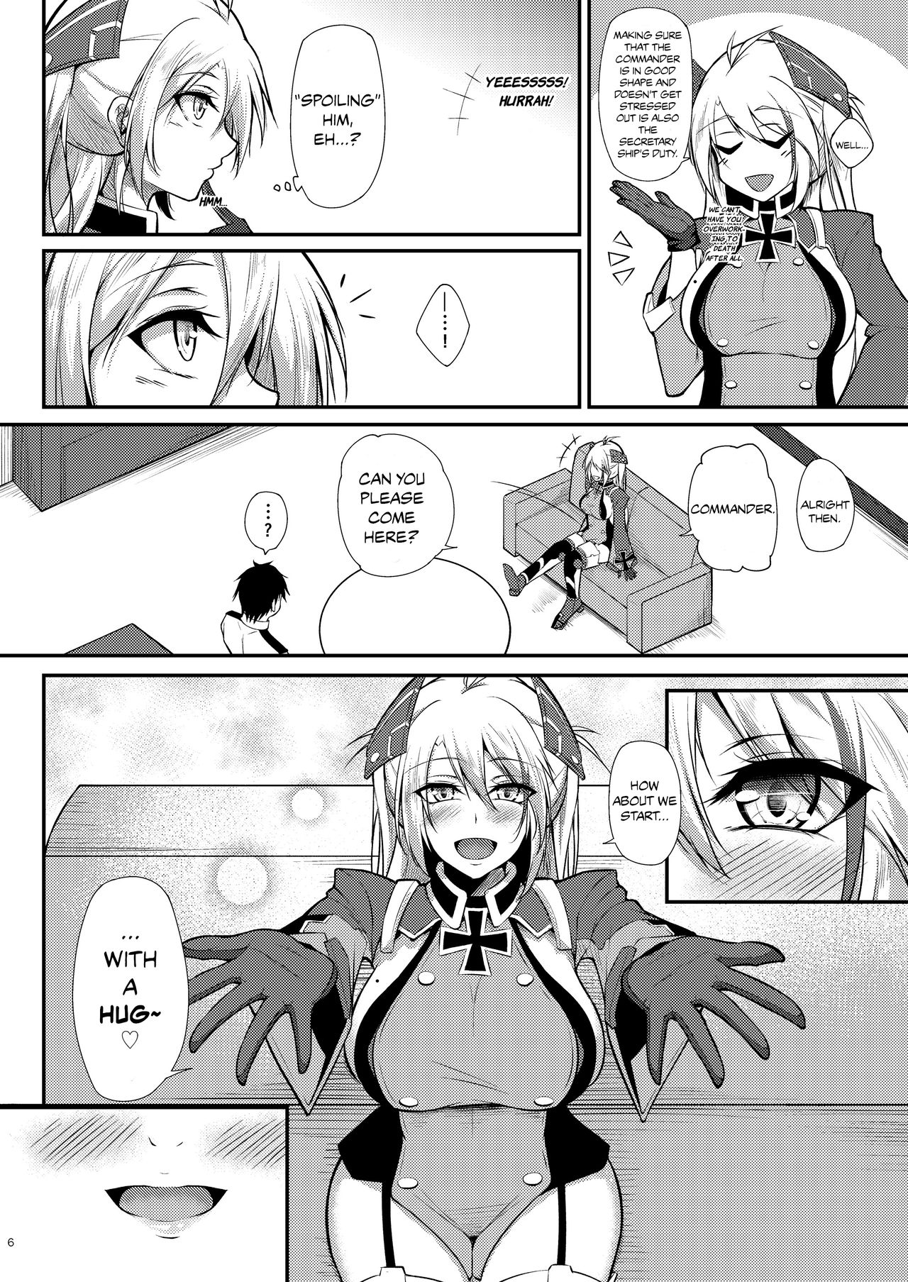 Prinz Eugen ni Amaetai!! | I Want to be Spoiled by Prinz Eugen!! page 6 full