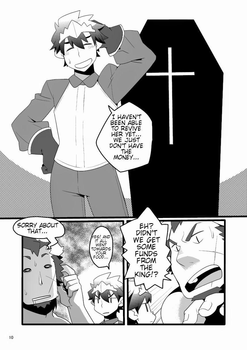 Monk to Yuusha to Noroi no Mahou page 10 full