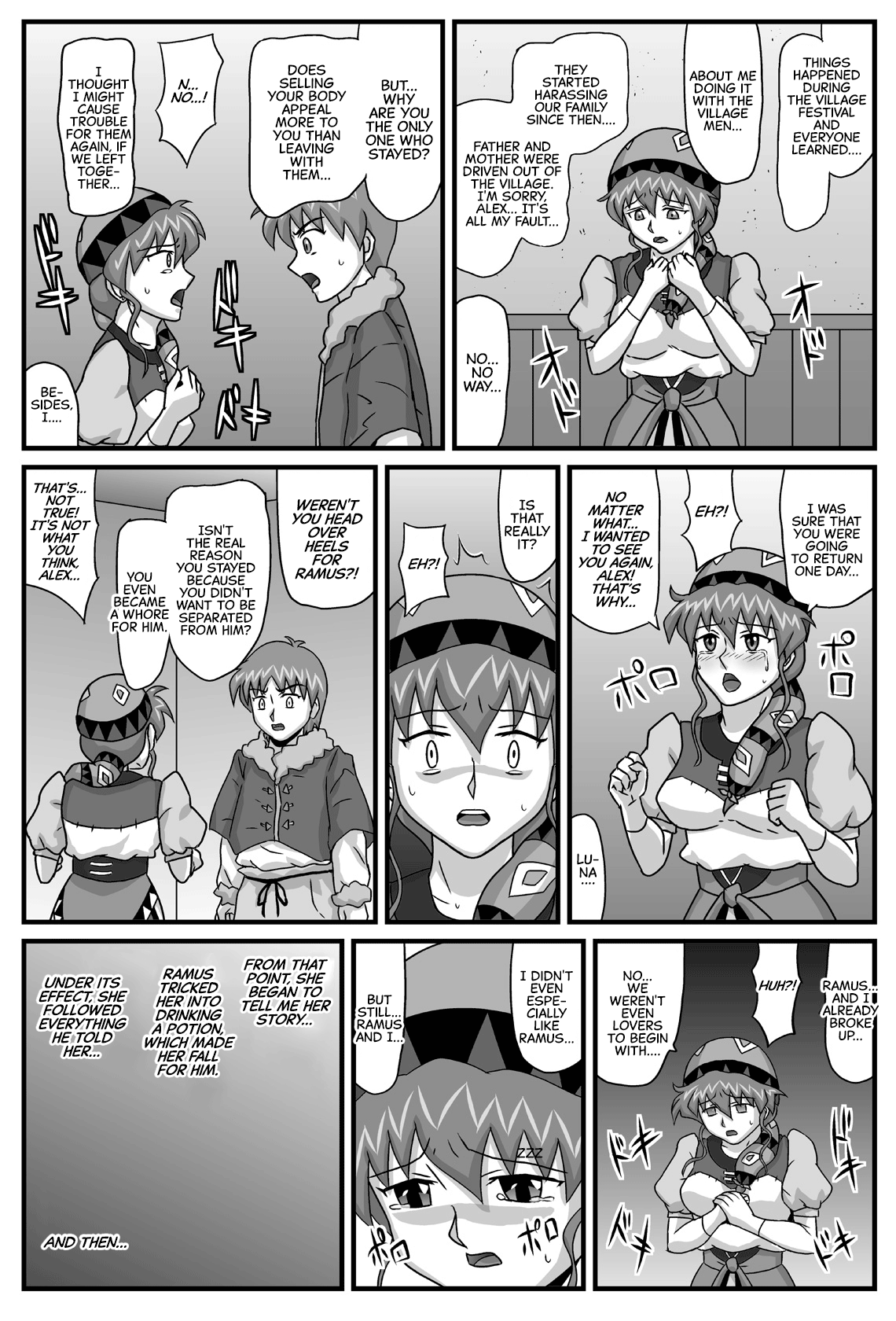 Burg no Benkihime 5 | The Cumdumpster Princess of Burg 5 page 8 full
