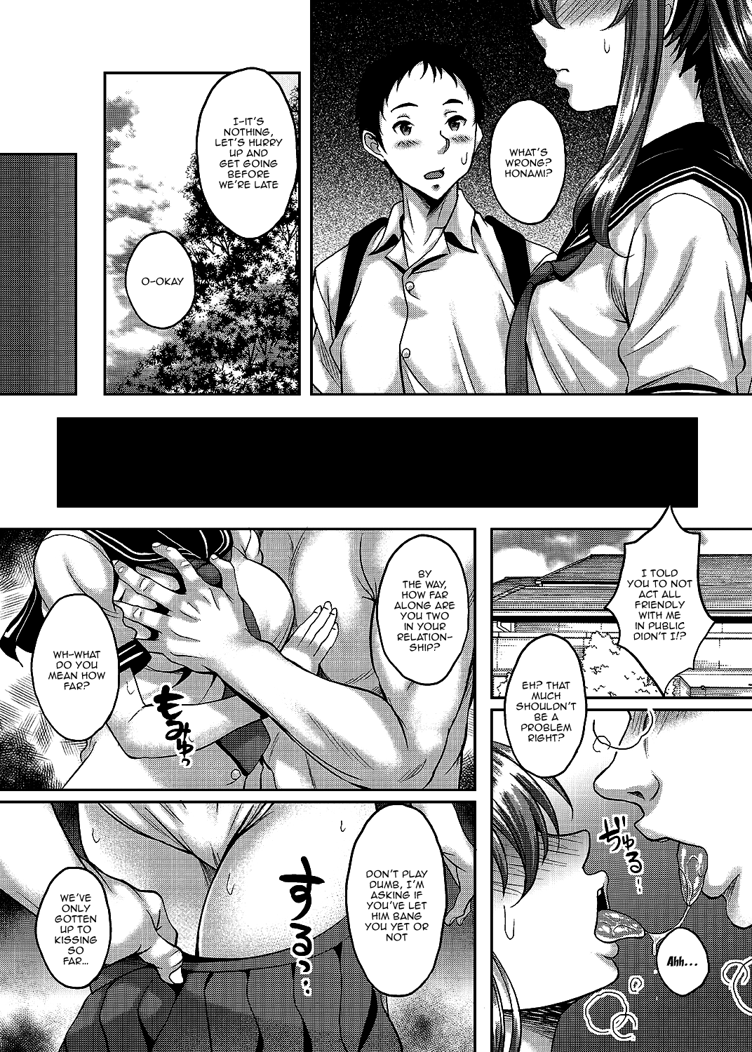 Taisetsu na Hito ga Netoraremashita Osananajimi wa Aitsu no Nikubenki | The Person Important To Me Is Doing NTR - At The Park She Becomes His Plaything page 4 full