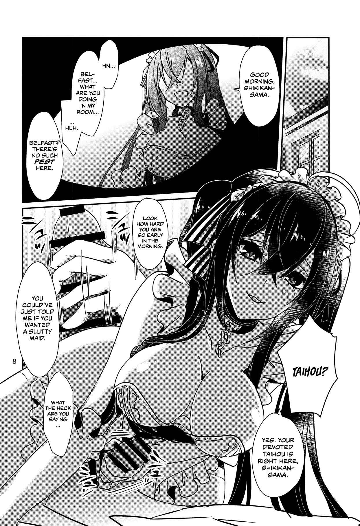 Taihou no Shitsukekata | How To Discipline Taihou page 9 full
