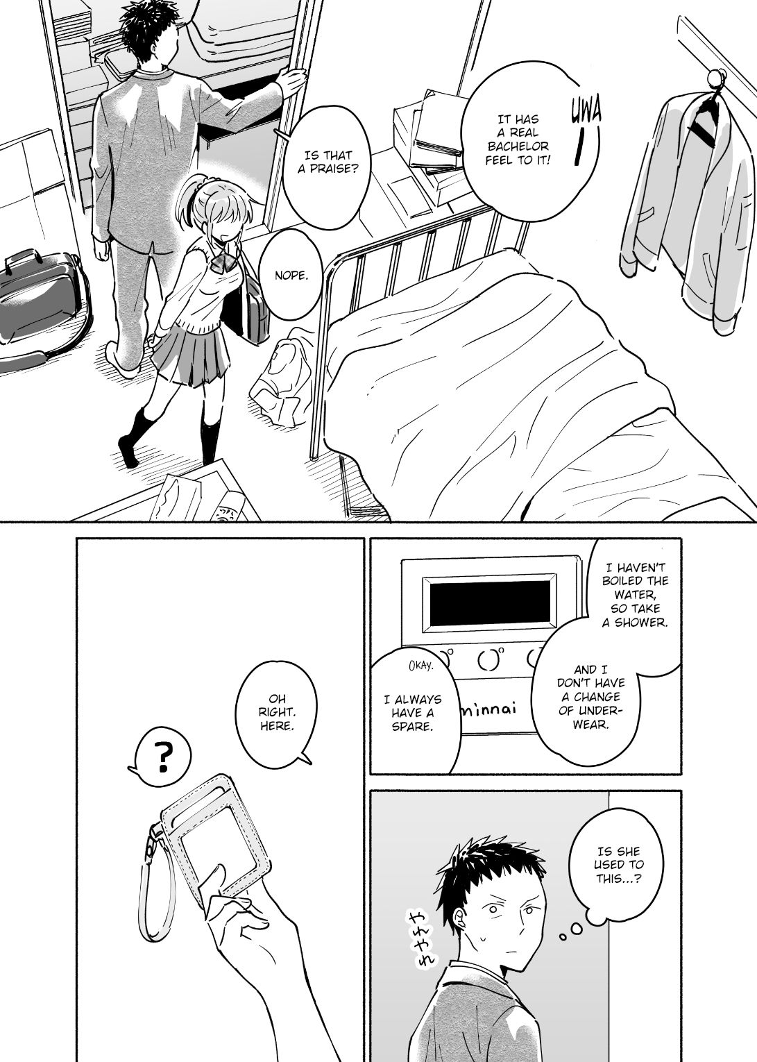 Dokushin Chuunen Otoko ga Gal ni Hamaru Hanashi page 6 full