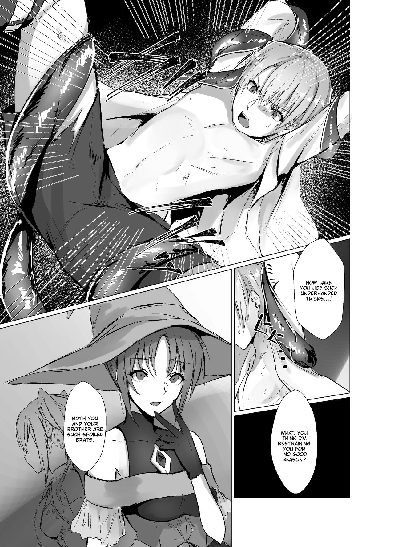 Kegarenaki Ken ~Hokori Takaki Ouji Kyousei Nyotaika~ | The Unsullied Blade ~The Forced Genderswap of a Proud Prince~ page 6 full