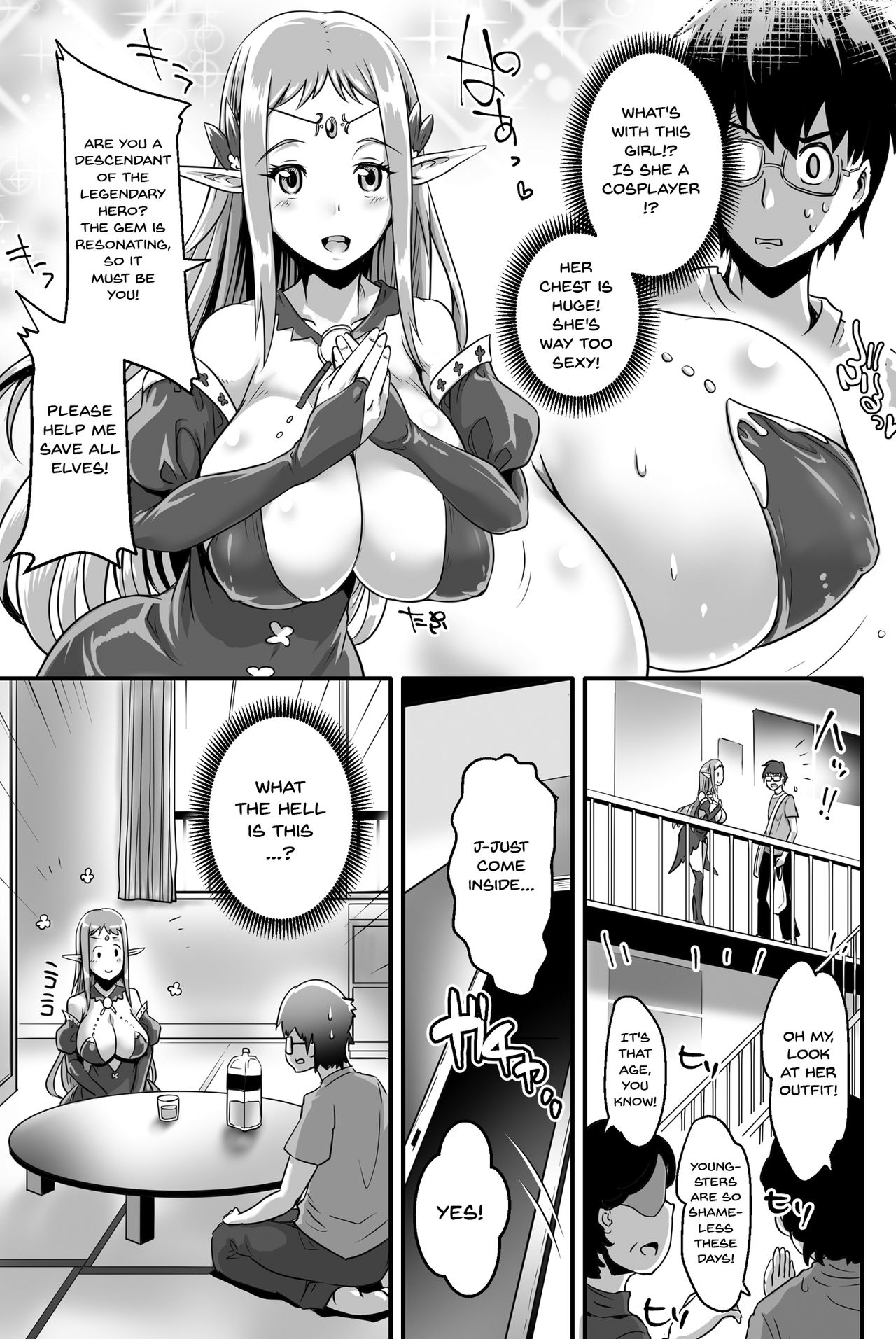 Kyonyuu Elf Hime Sofina ga Kita | Here Comes the Big Breasted Elf Princess Sofina page 5 full