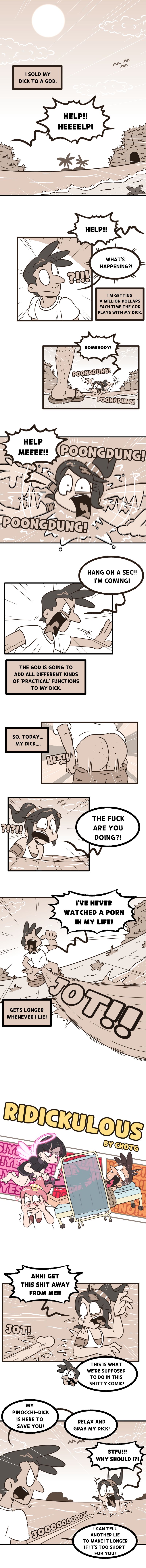 I sold my dick to a god - Ridickulous #1 page 2 full
