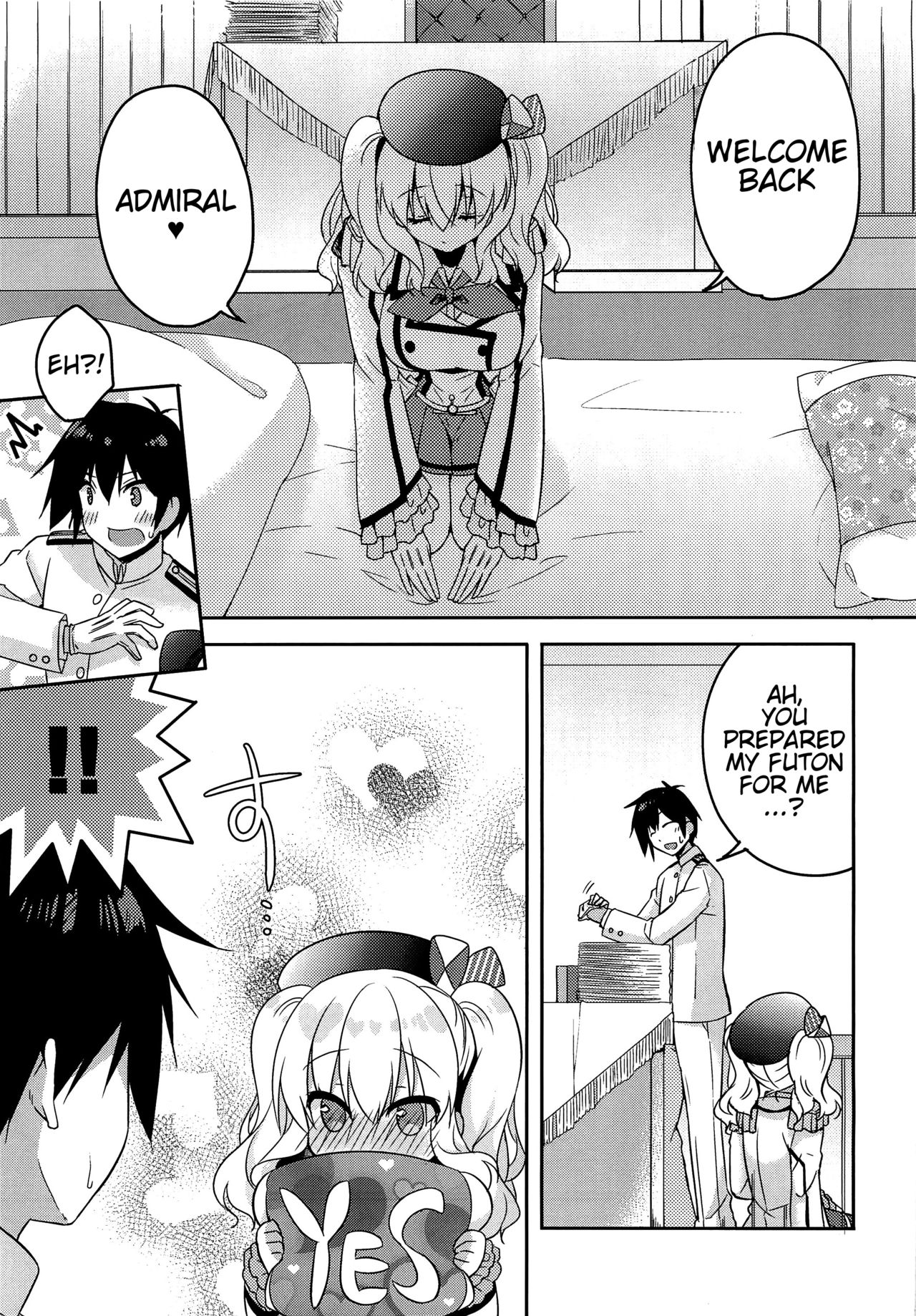 Doutei Teitoku to Babumi Kashima-san | The Virgin Admiral and a Kashima-san Whose Maternal Instinct Has Been Awakened page 4 full