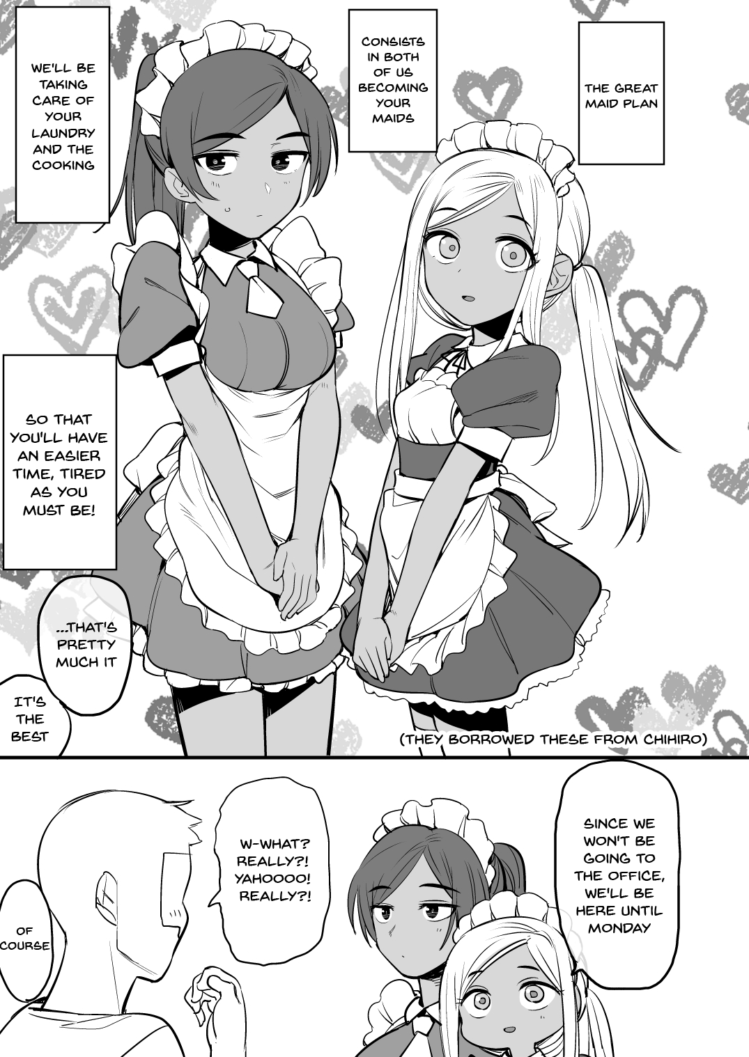 Layla-san wa Maid-san | Layla-san Is a Maid page 4 full