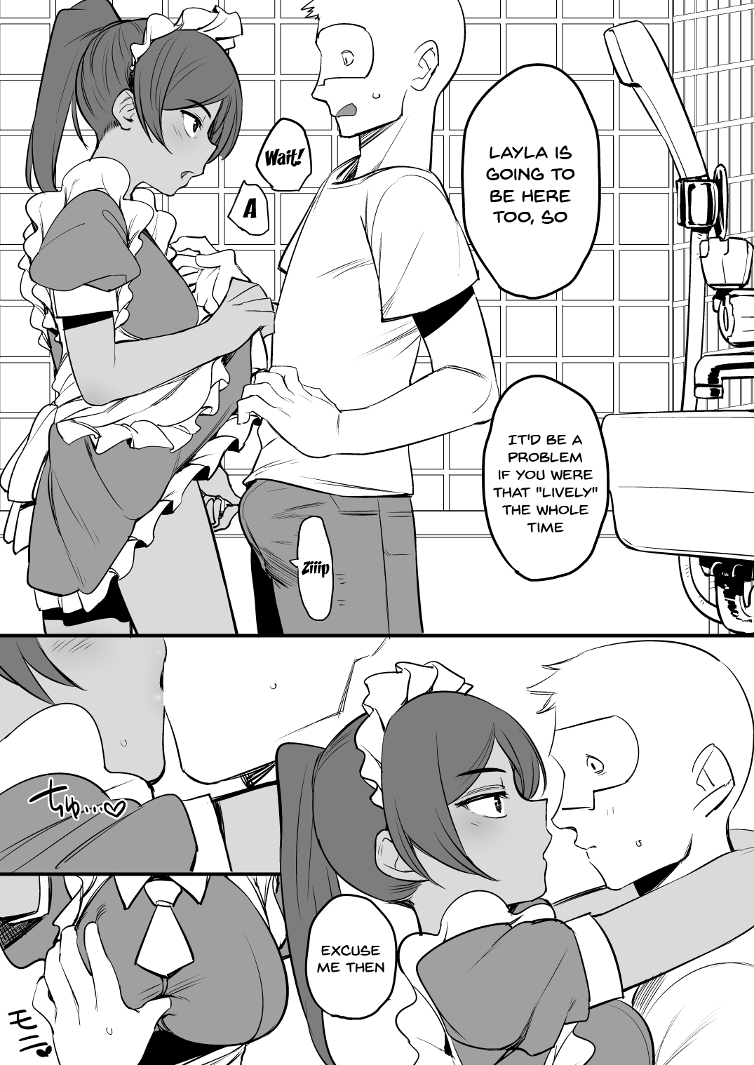 Layla-san wa Maid-san | Layla-san Is a Maid page 8 full