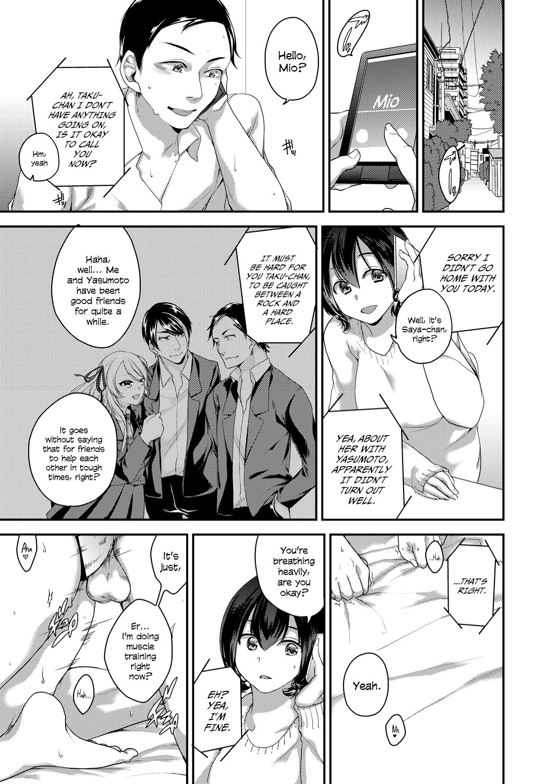 Netorase Bitch ~Kareshi no Tame ni Hoka no Otoko de Ikikuruu Joshikousei.~ page 2 full