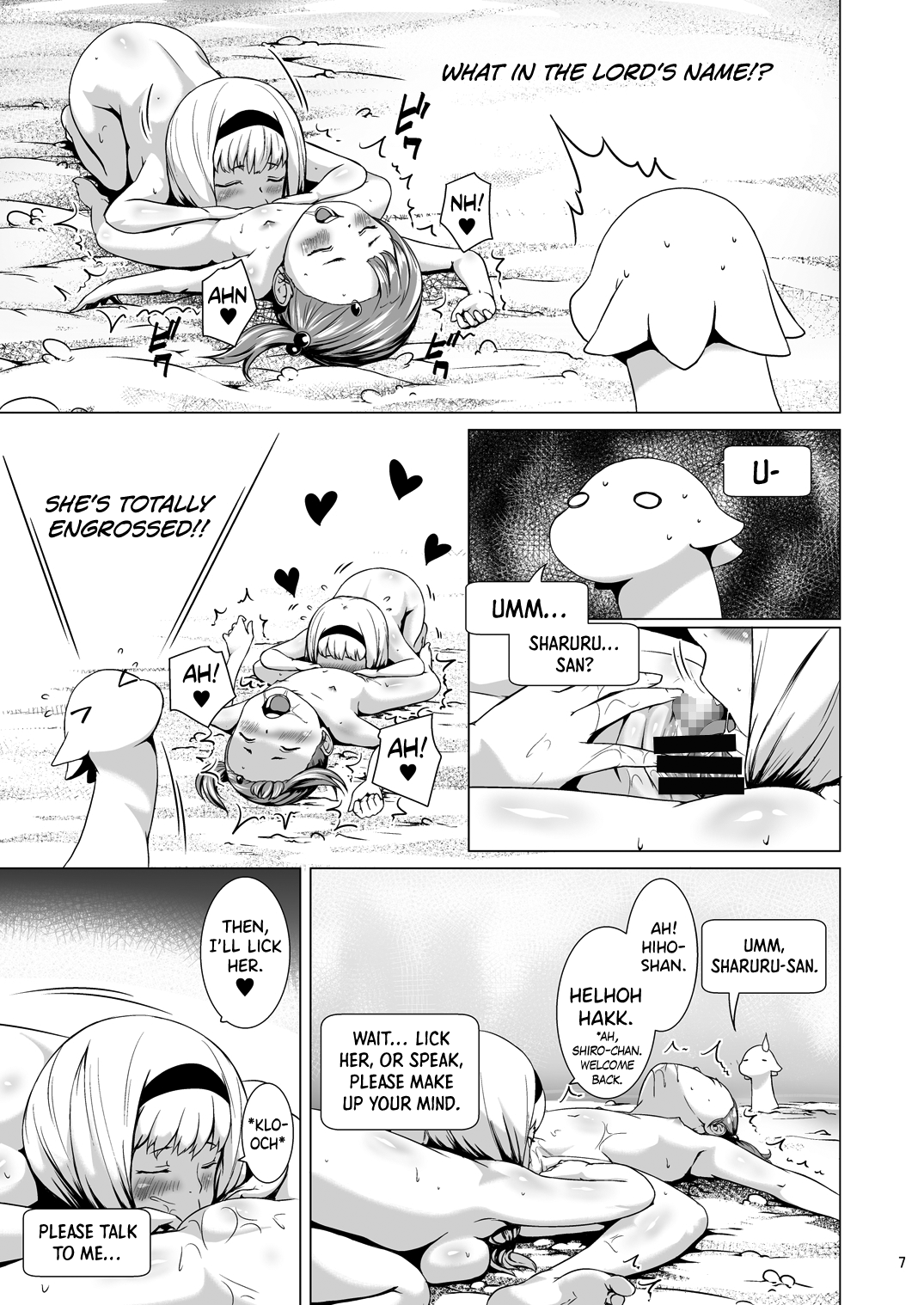 Tentacle Tamer! Episode 3 Act 3 page 7 full