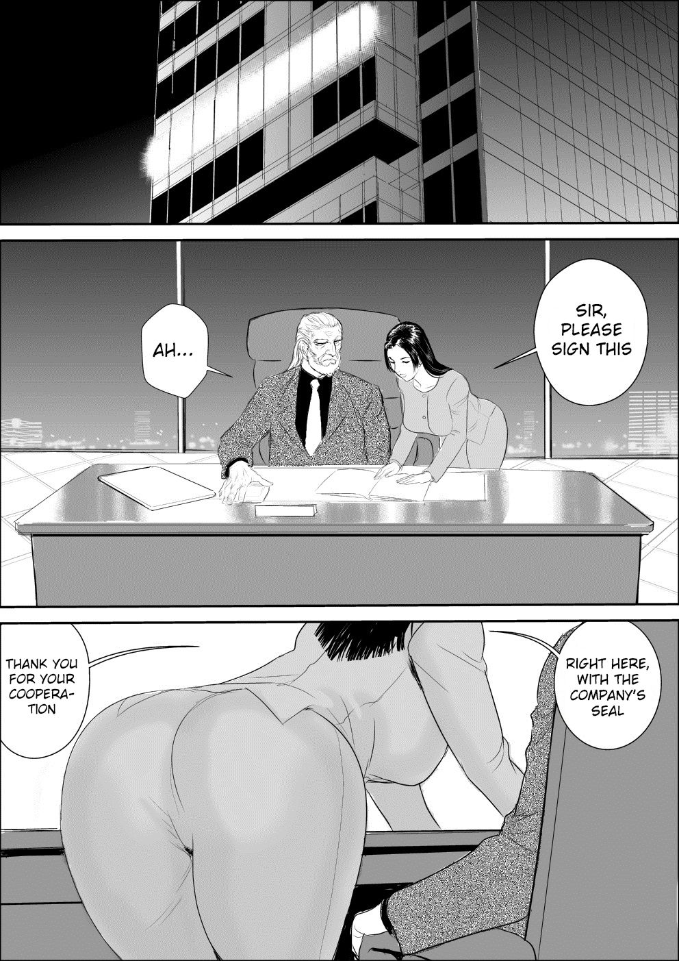 Mesu Kachou Jogeza Gaiden - Kunoo Shizuka no Baai page 3 full