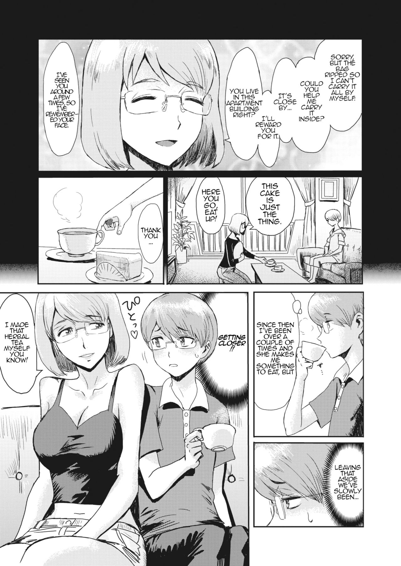 Hitozuma to Shounen Hirusagari no Yuuwaku | Married Woman and Young Boy, Afternoon Temptation page 3 full
