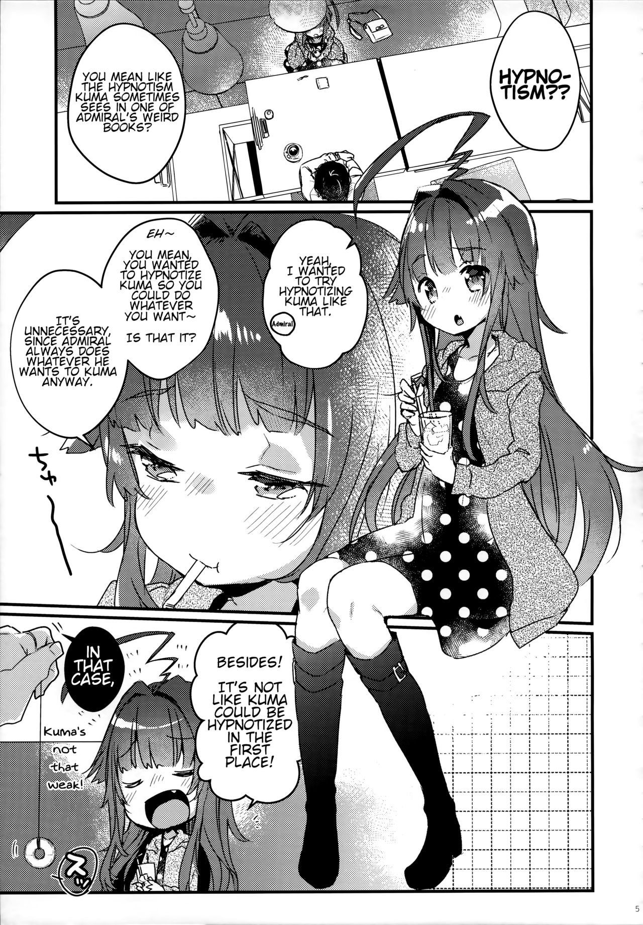 Zettai Saimin Nante Kakaranai Kuma! | There's Absolutely no way Kuma could be Hypnotized! page 4 full
