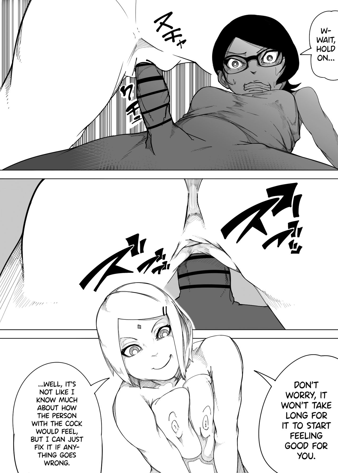 Sakura x Futanari Sarada page 5 full