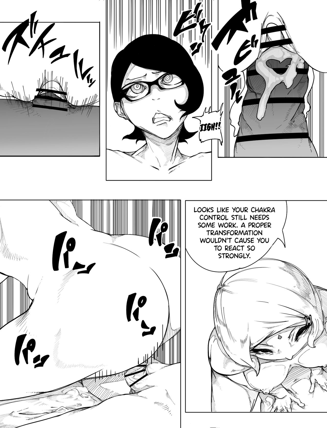 Sakura x Futanari Sarada page 7 full