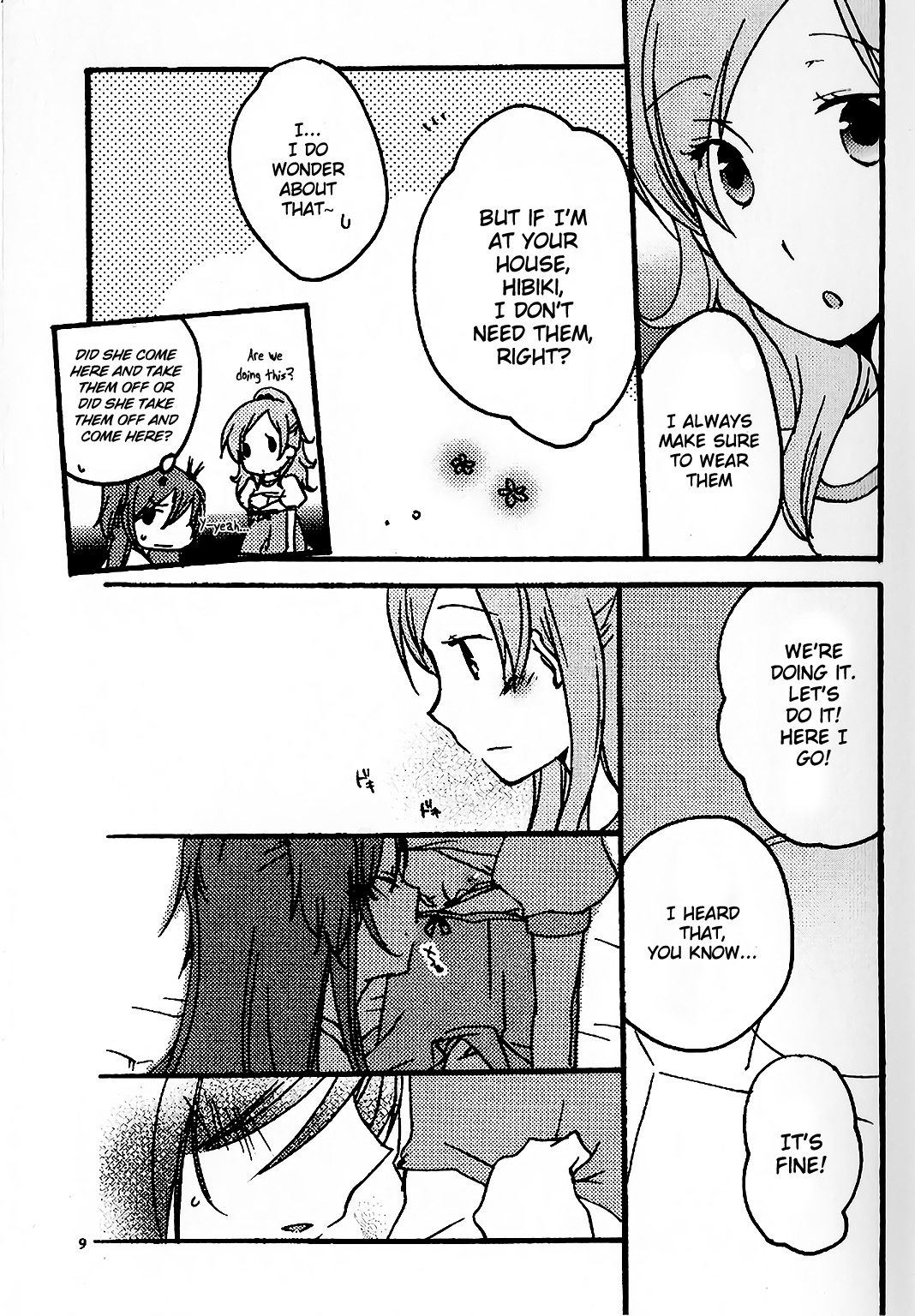 Tamani wa Iiyone | It's okay once in a while page 9 full