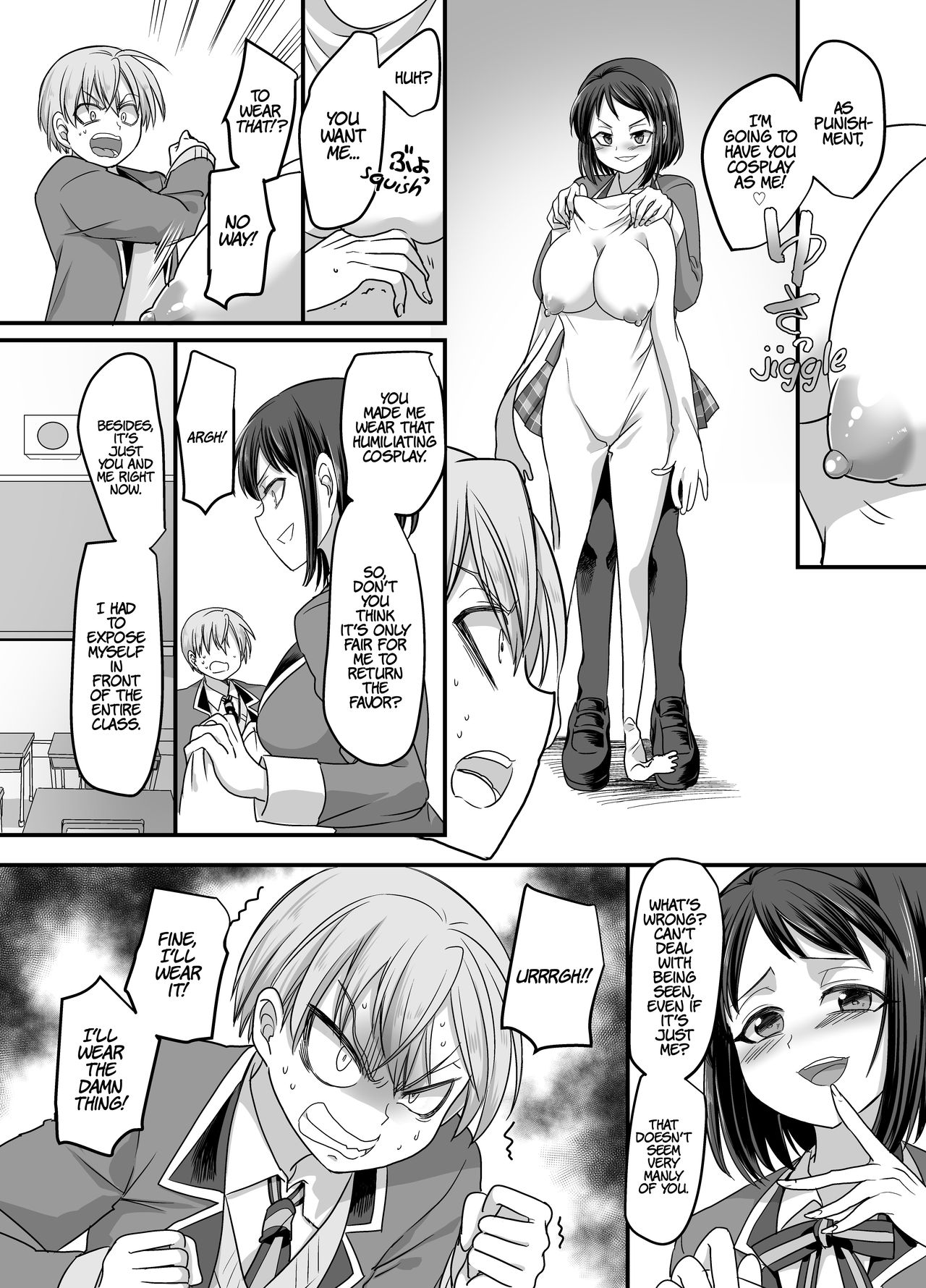 Kanojo no Cosplay ~Chijoku no Nyotaika Choukyou!!~ | "Girlfriend" Cosplay: Humiliating Feminization Training page 5 full