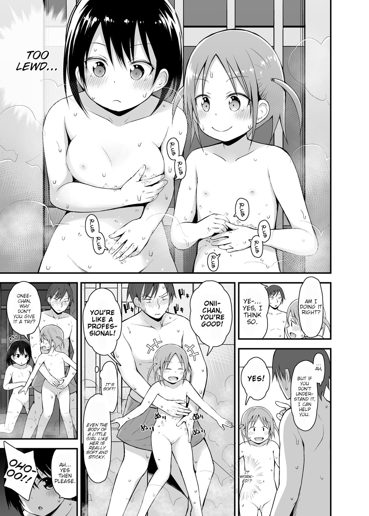 Onnanoko datte Otokoyu ni Hairitai 3 | They may just be little girls, but they still want to enter the men's bath! 3 page 8 full