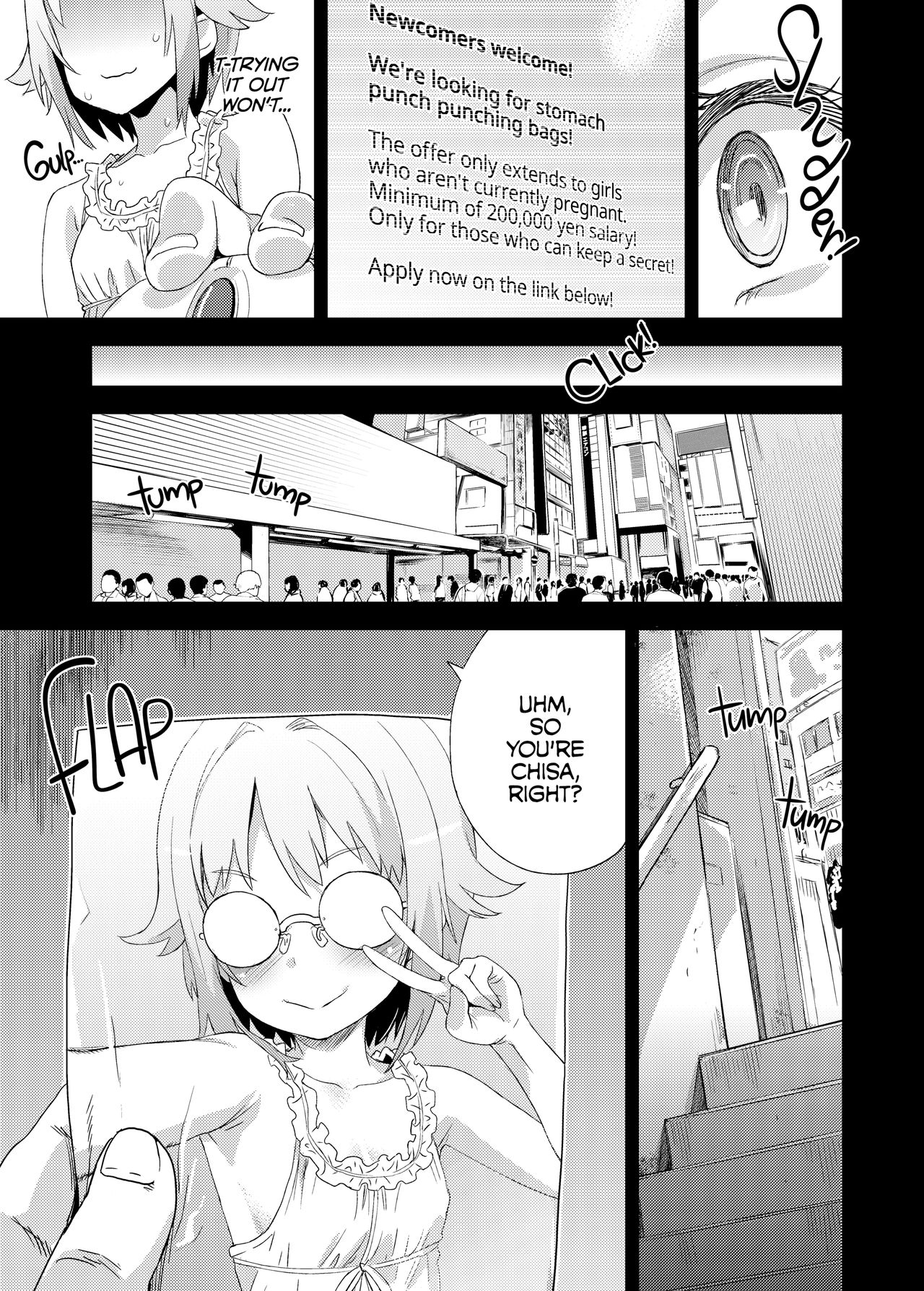 Victim Girls 15 Hara Pandemonium - Tummy Punching Inferno page 8 full