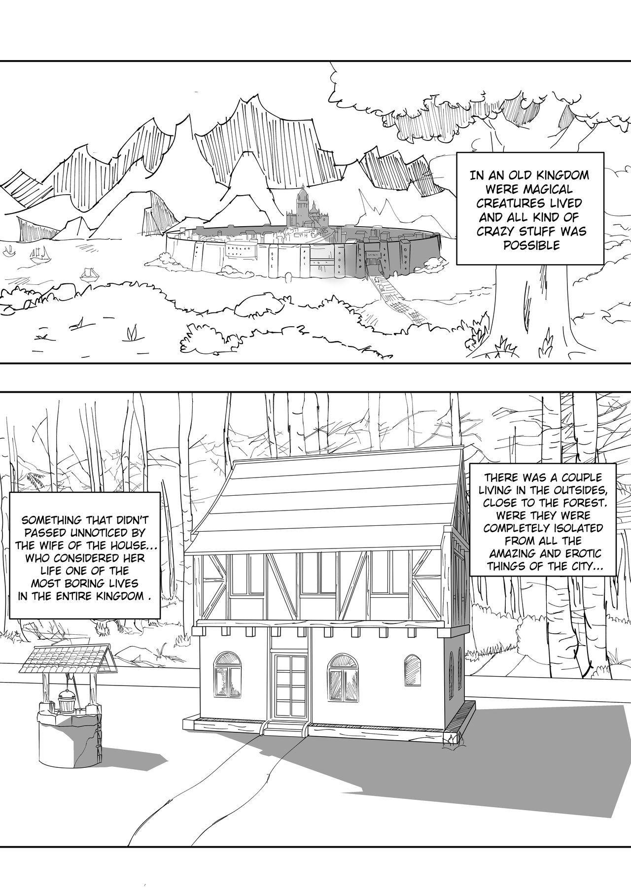 Horny wife and Orc page 1 full