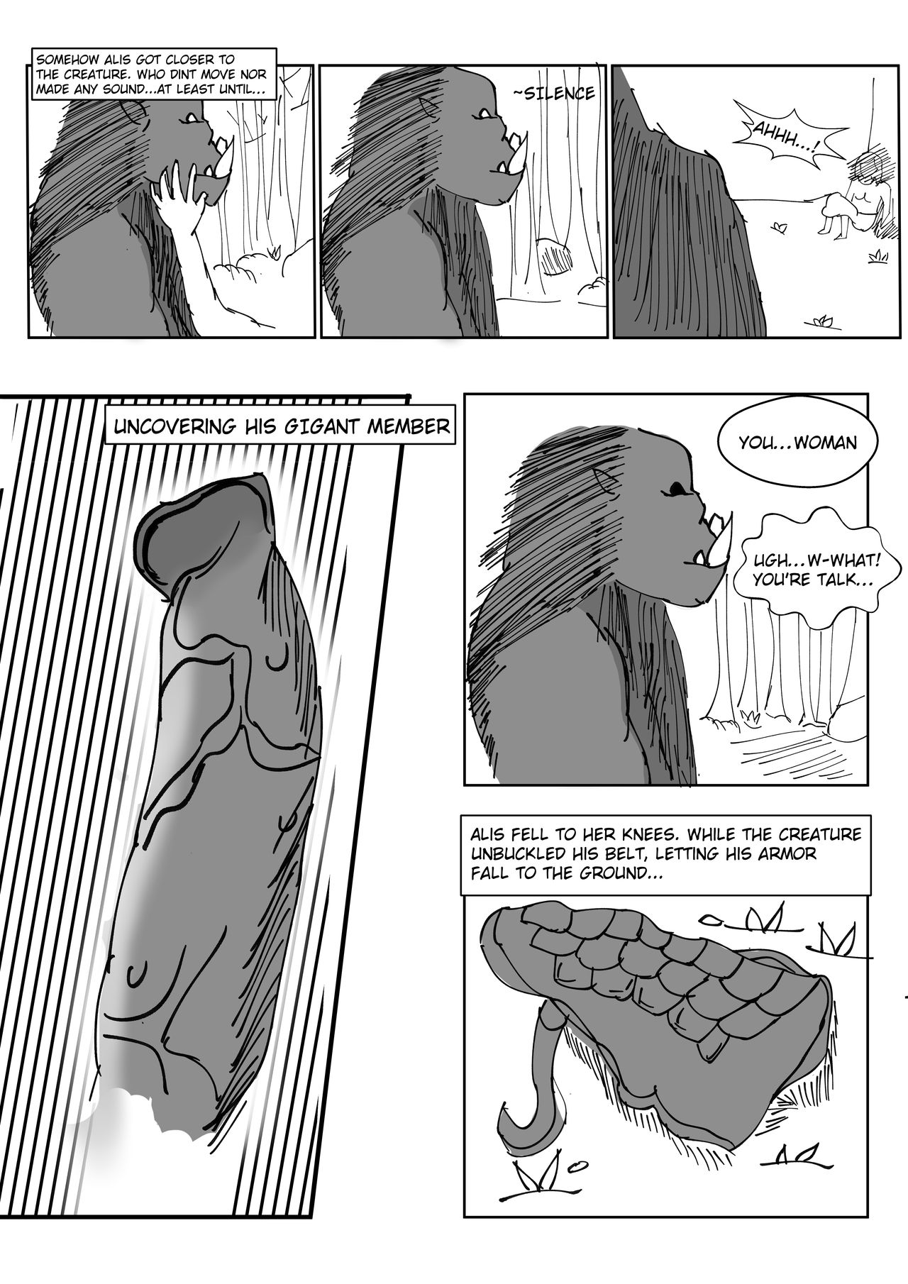 Horny wife and Orc page 6 full