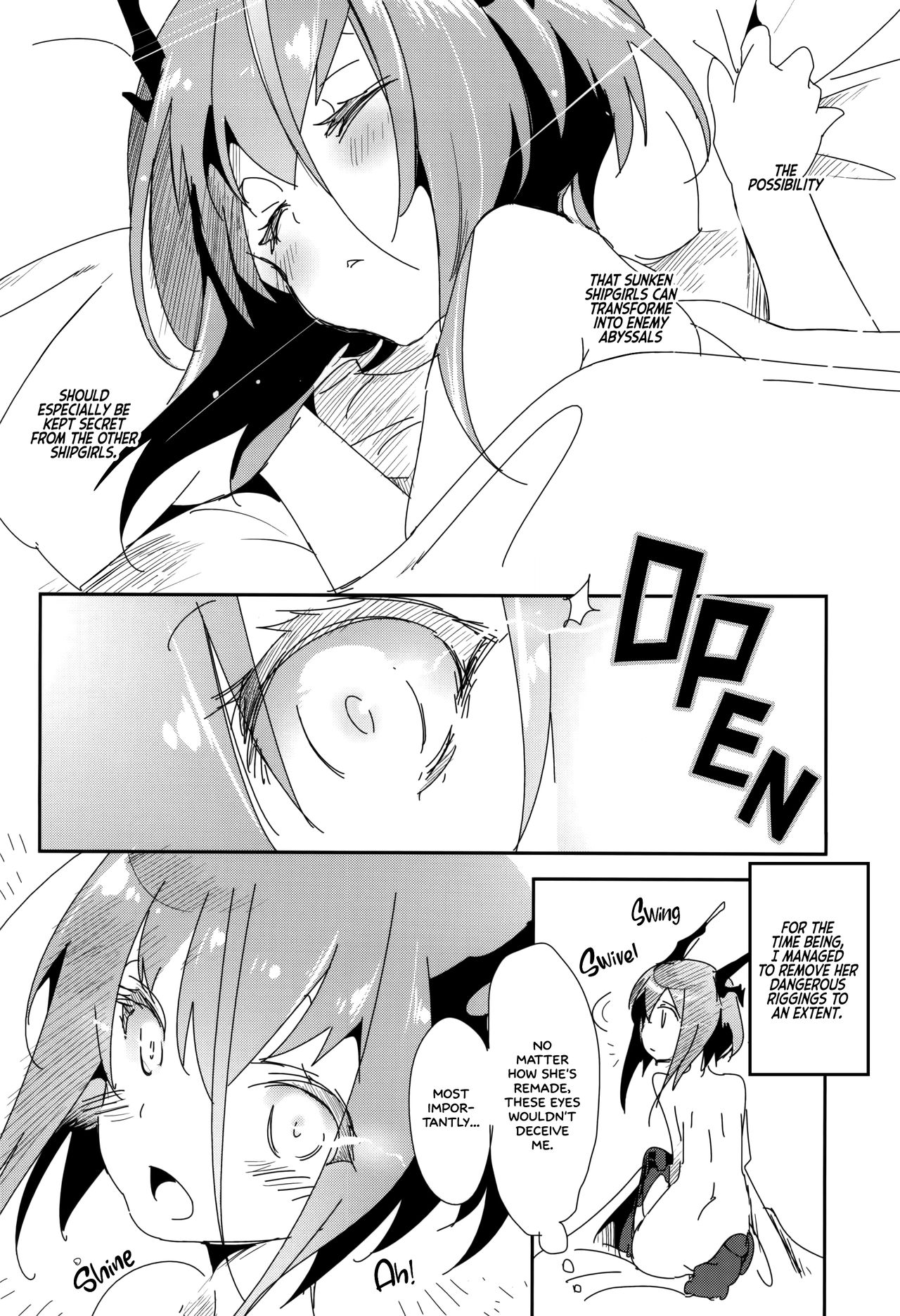 Taihou ga Shinkai Seikan ni Ochitara   =White Symphony= page 9 full
