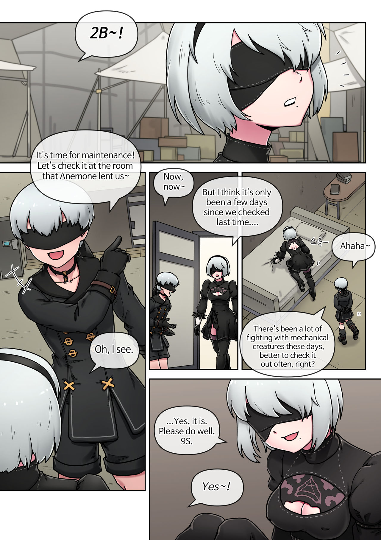 Time for maintenance, 2B page 3 full