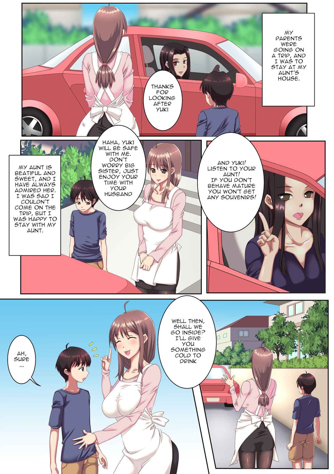 Oba-san-chi ni Azukerareta Boku. page 1 full