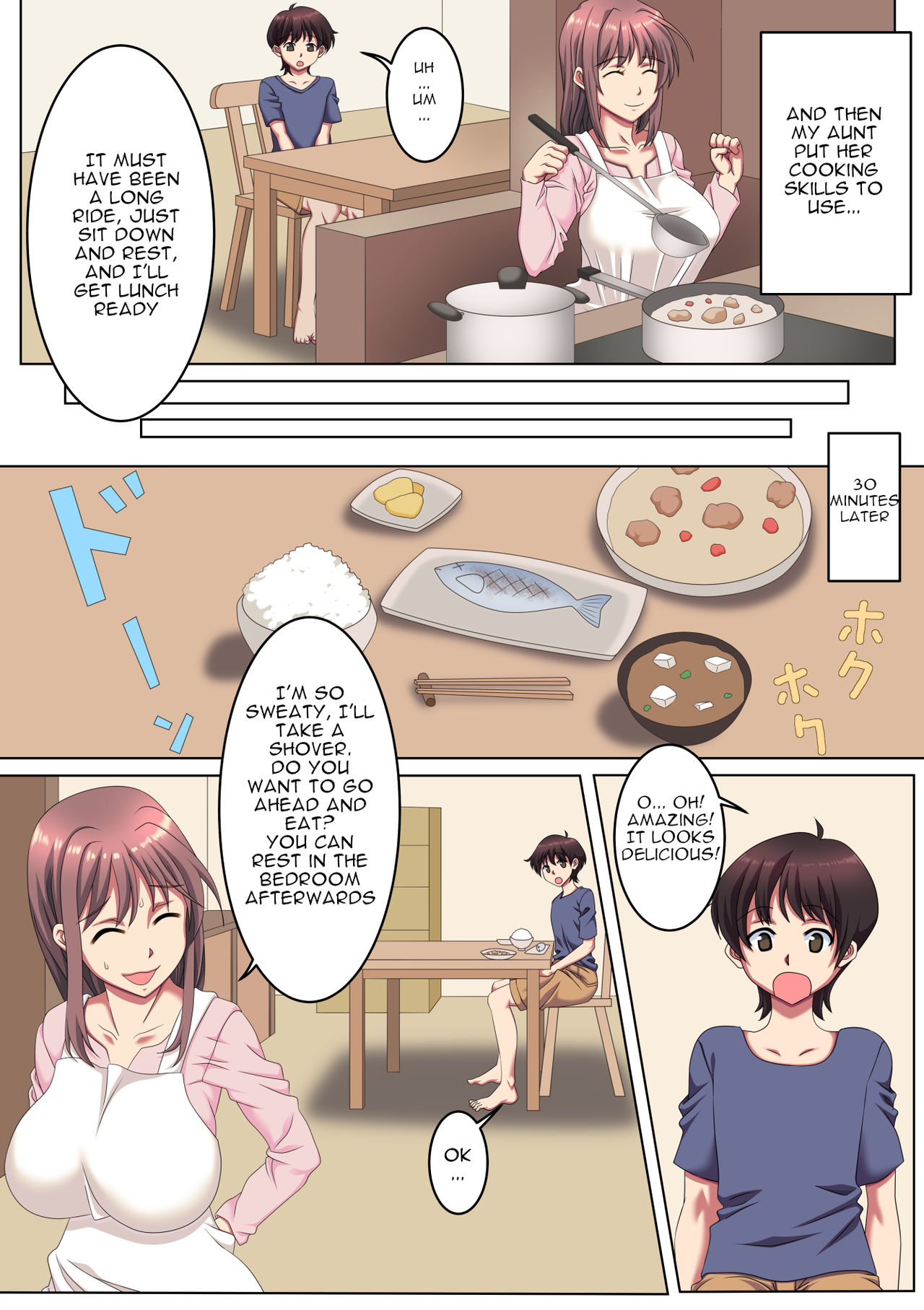 Oba-san-chi ni Azukerareta Boku. page 2 full