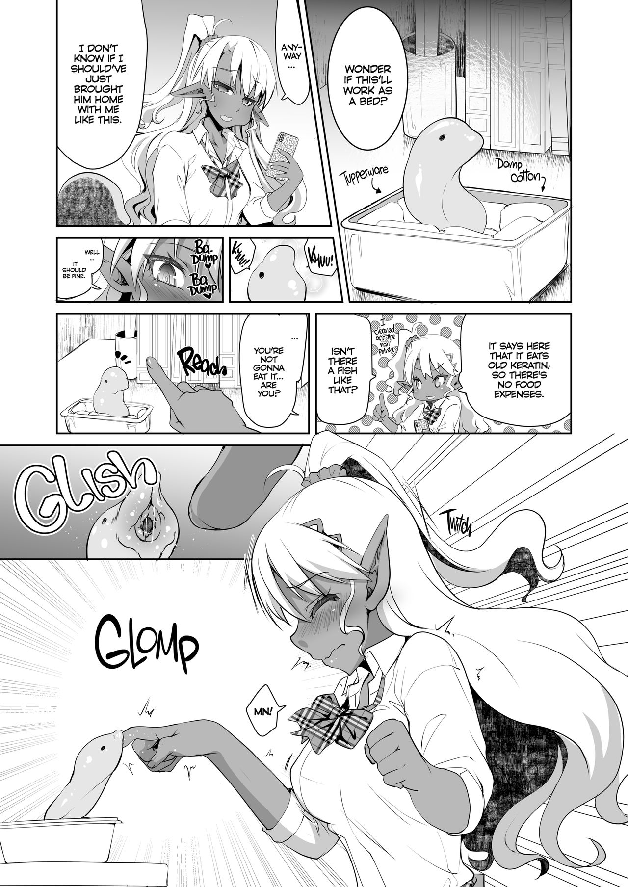 JK Dark Elf Shokushu o Kau! | Dark Elf Schoolgirl Raises Tentacles page 4 full