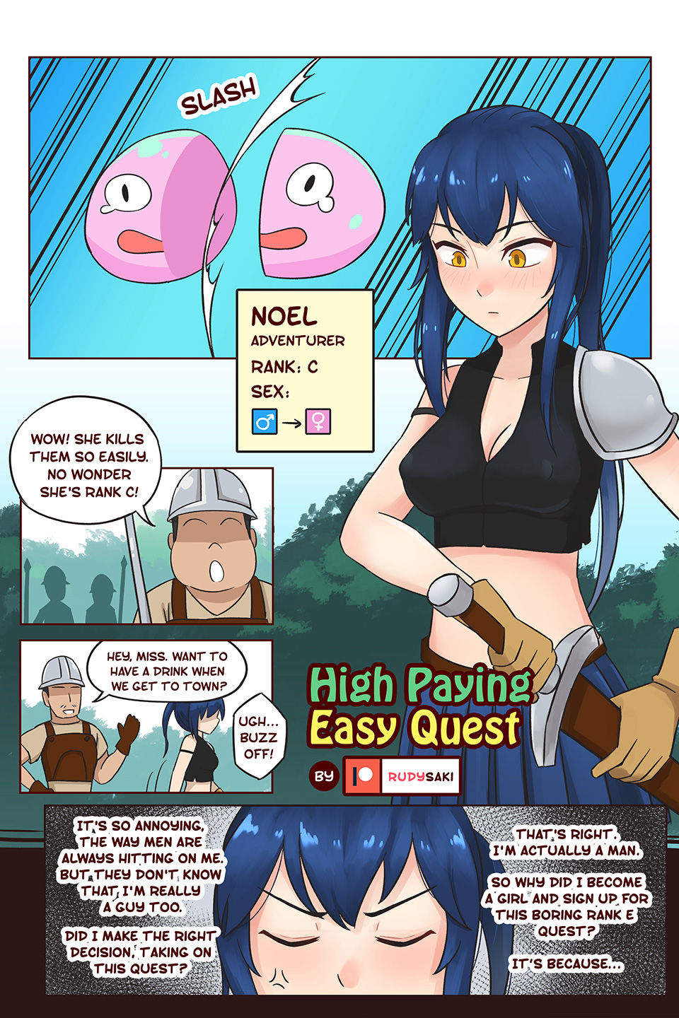 High Paying Easy Quest page 1 full