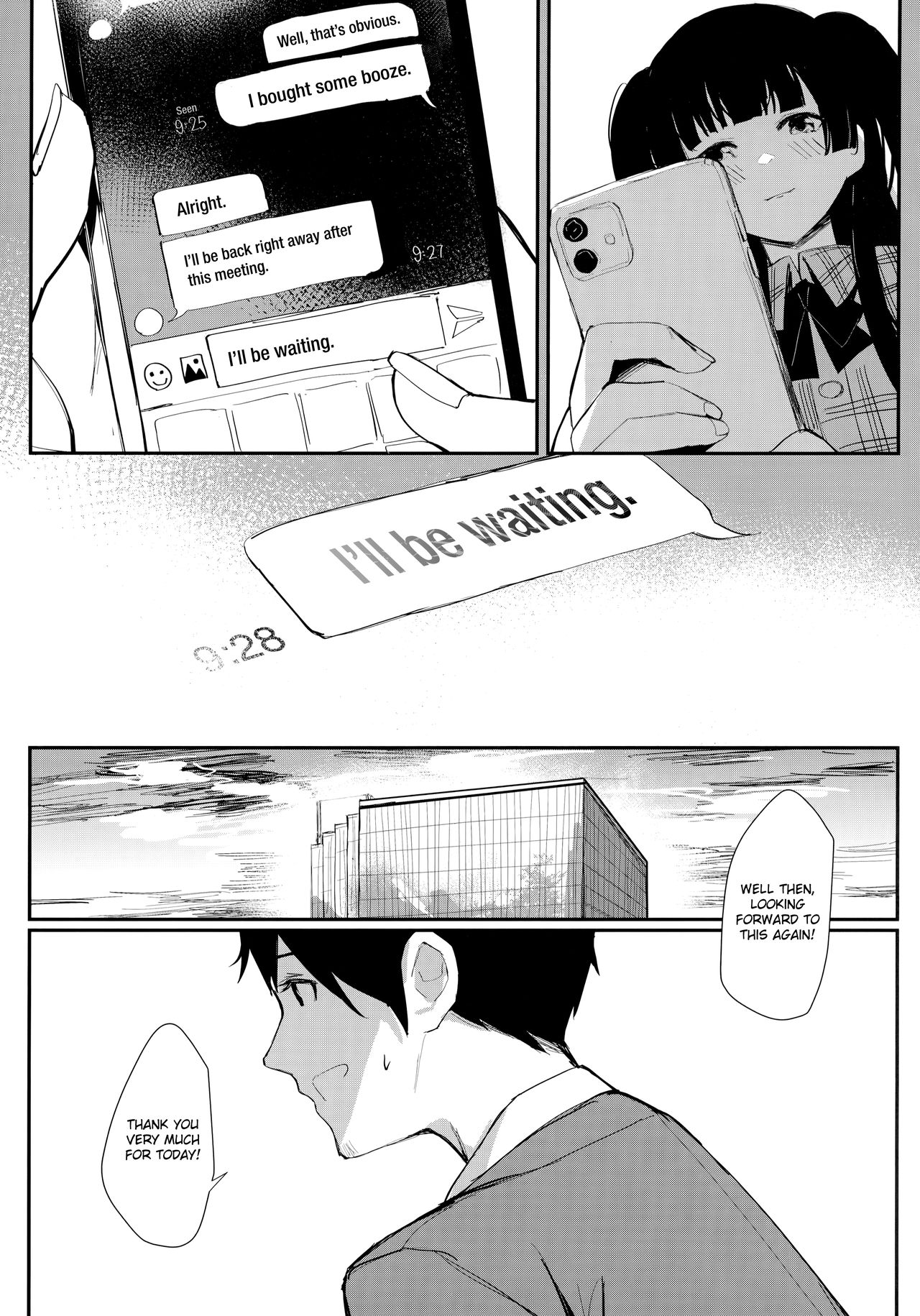 Yoake yori Fukai Ao de | Darker than the Twilight Blue page 6 full