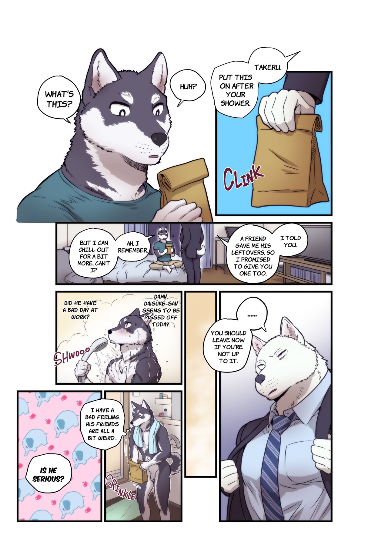 Elephant Night page 1 full