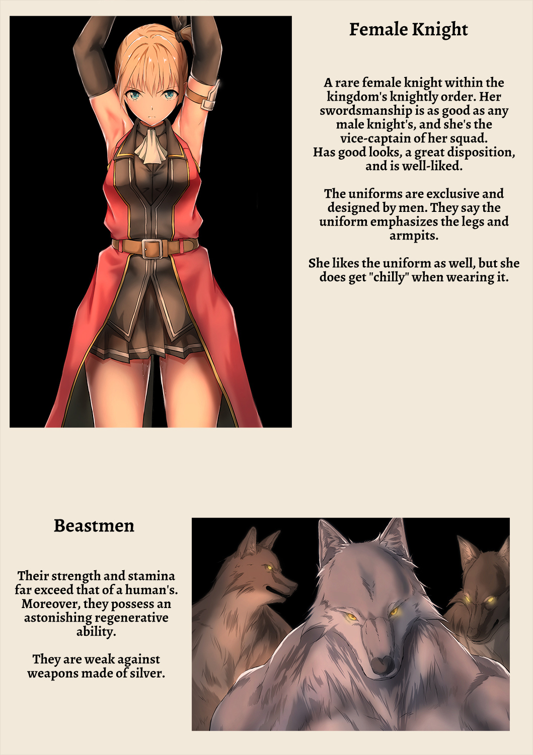 Juujin ni Torawareta Onna Kishi no Junan page 7 full