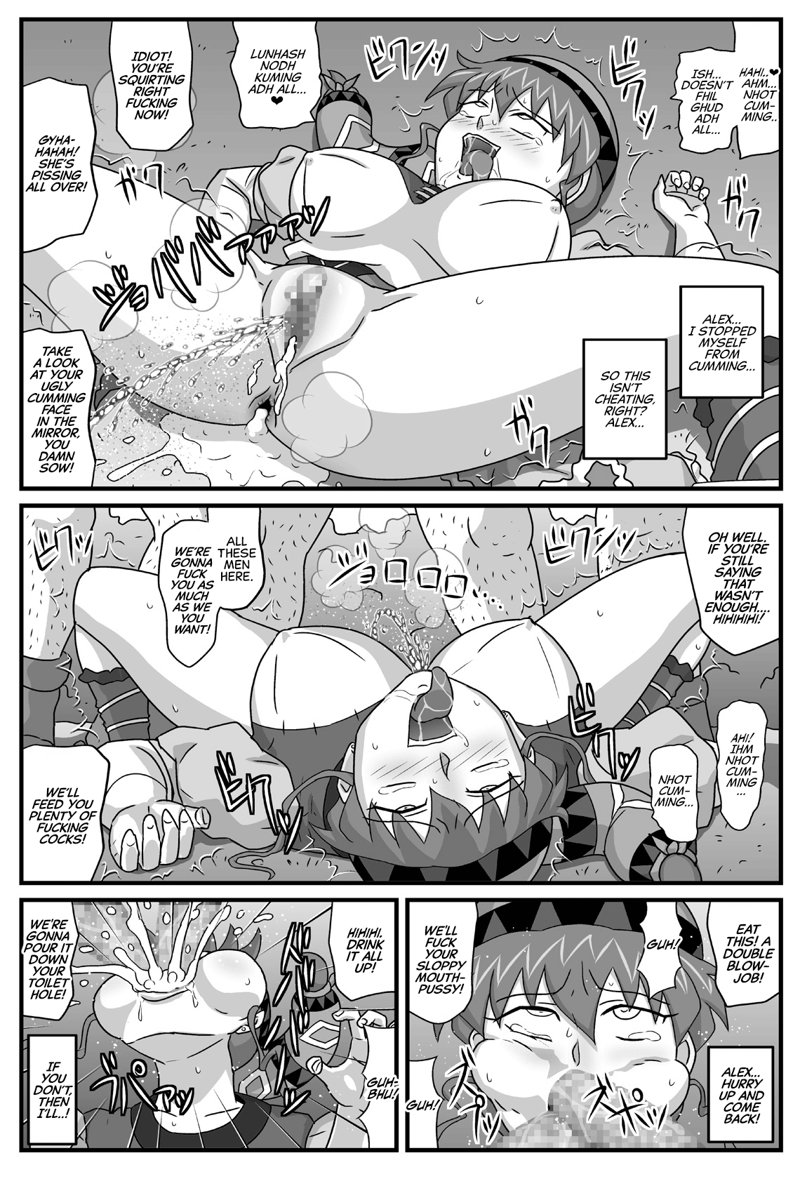 Burg no Benkihime 6 | The Cumdumpster Princess of Burg 6 page 8 full