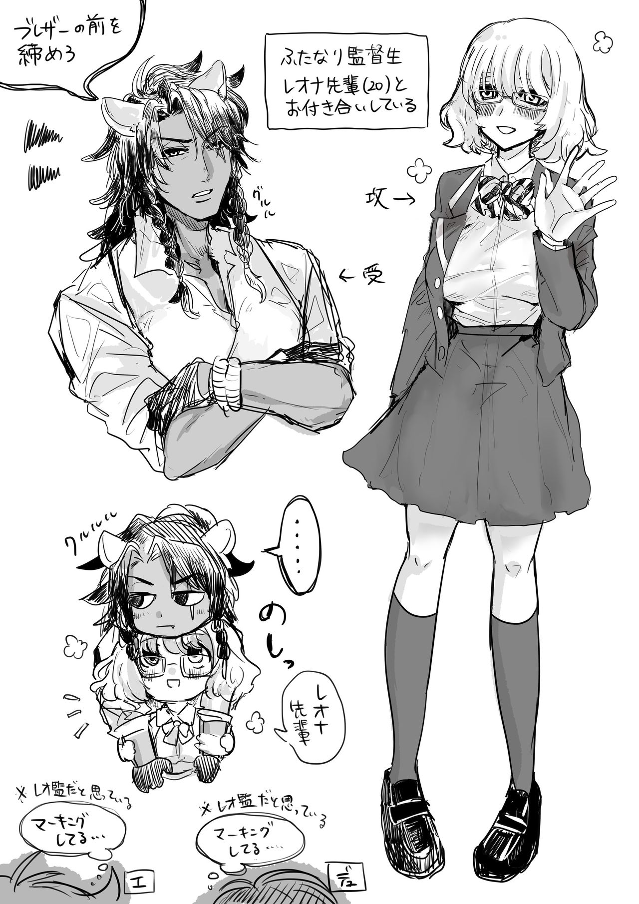 Futanari Director x Reona page 2 full