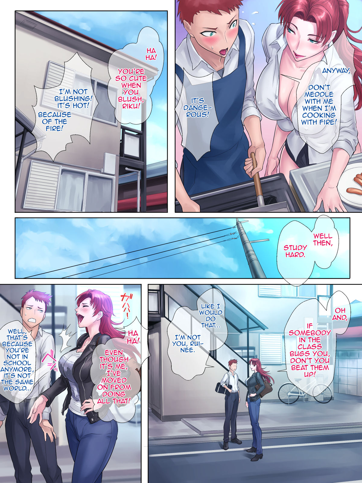 Tsuyoki de Otokomasari na Ane ga Otouto ni dake Miseru Onna no Kao | Confident and Strong-willed Big Sister Shows Only Her Little Brother Her Woman's Face page 7 full