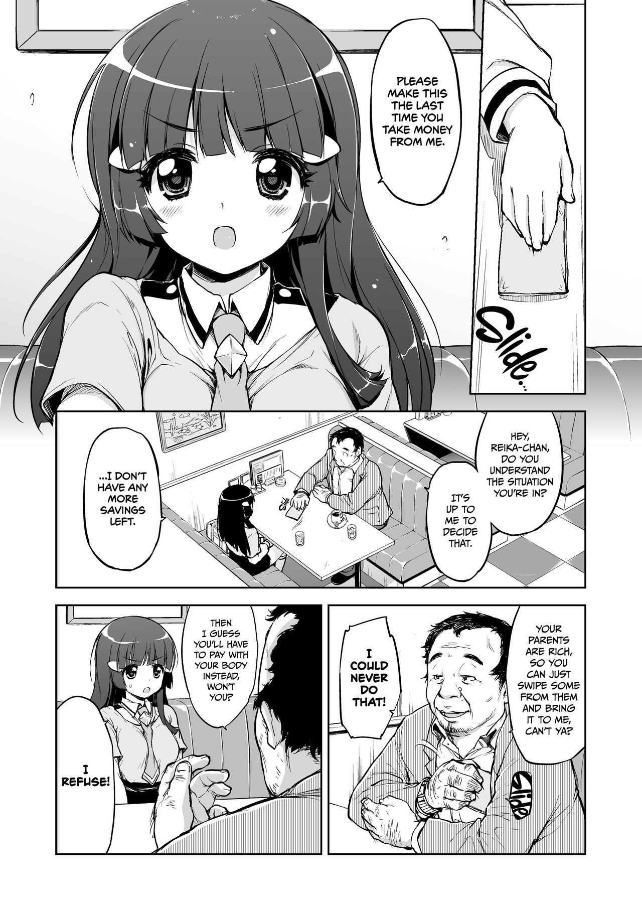 Odosare Reika-chan | Threatened Reika-chan page 2 full