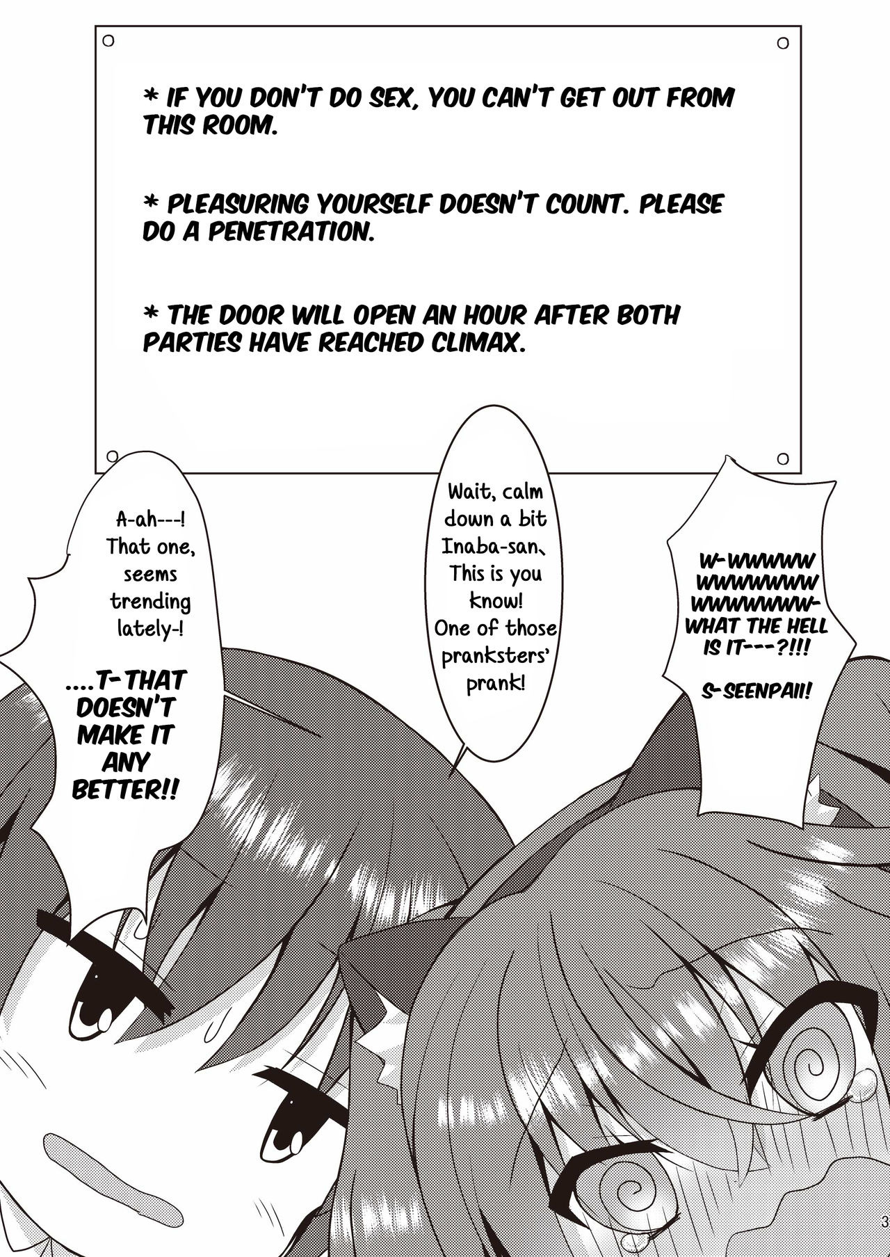 Halloween no Ato Sugu ni, Senpai to SEX Shinaito Derarenai Heya ni Tojikomerareta Ken Nandesukedo!? page 2 full