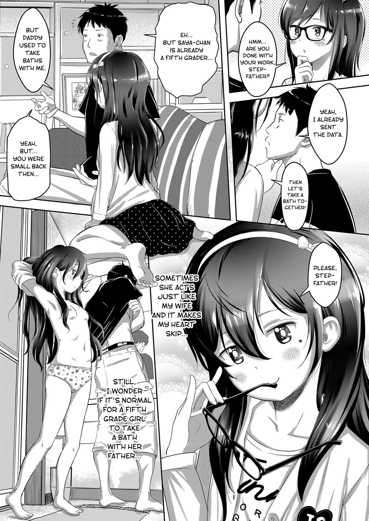 Saya no Sora to Gifu to Koi | Saya's sky, Stepfather and love. page 5 full