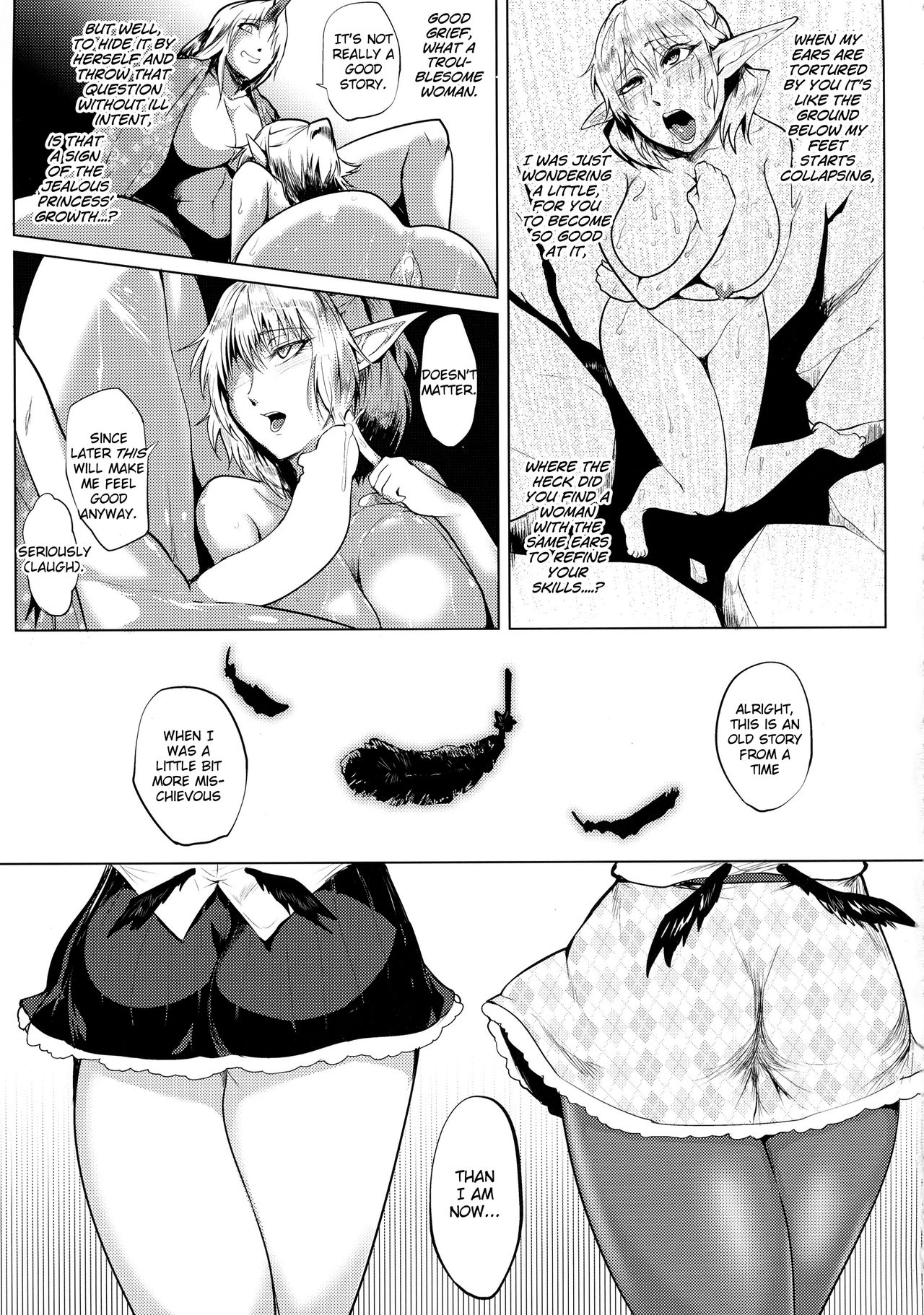 Bokkin Mukashibanashi - Oni to Tengu no Futanari Gassen page 7 full