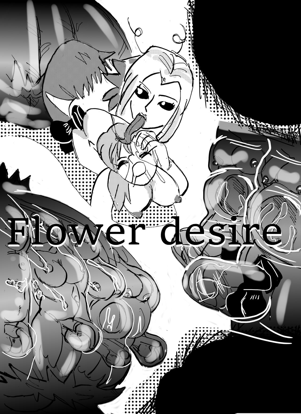 Flower vore "Human and plant heterosexual ra*e and seed bed" page 1 full