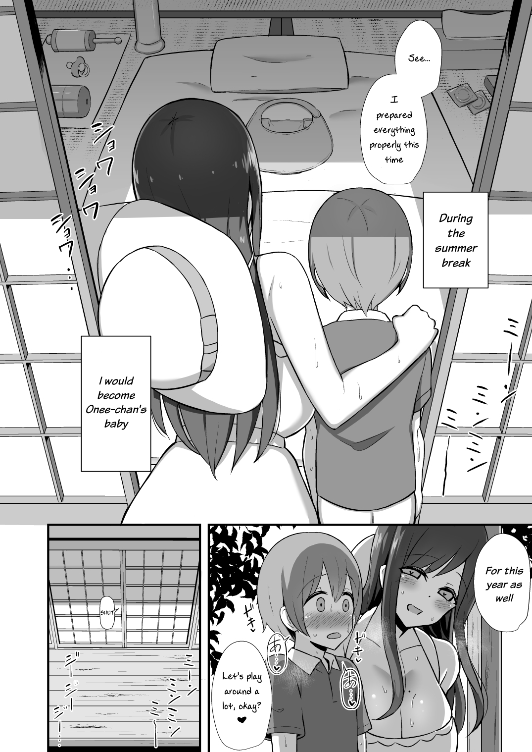 Shiro OnePi Onee-san to Babubabu Inaka Ecchi page 5 full