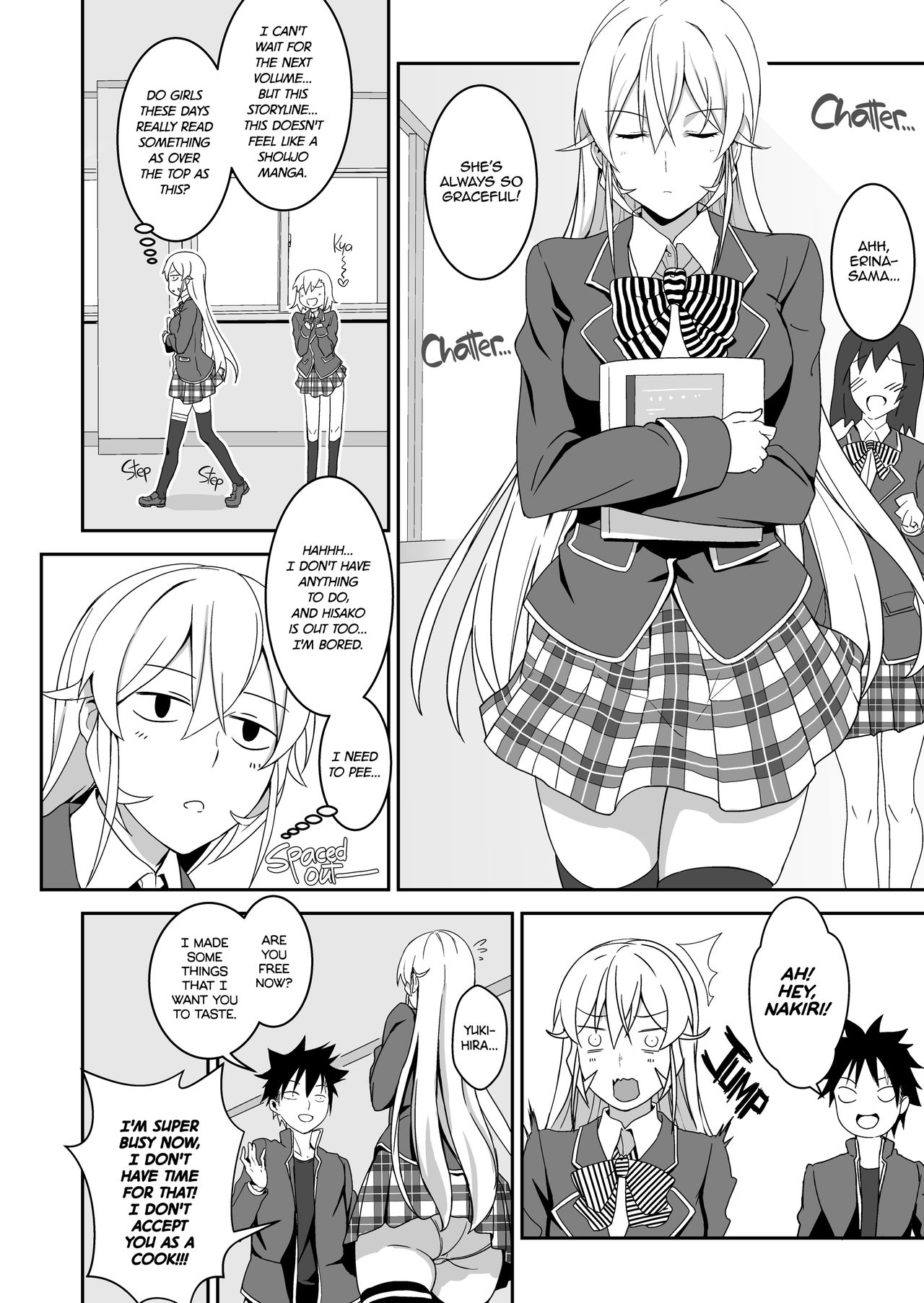 Erina-sama no Secret Recipe | Erina's Secret Recipe page 6 full