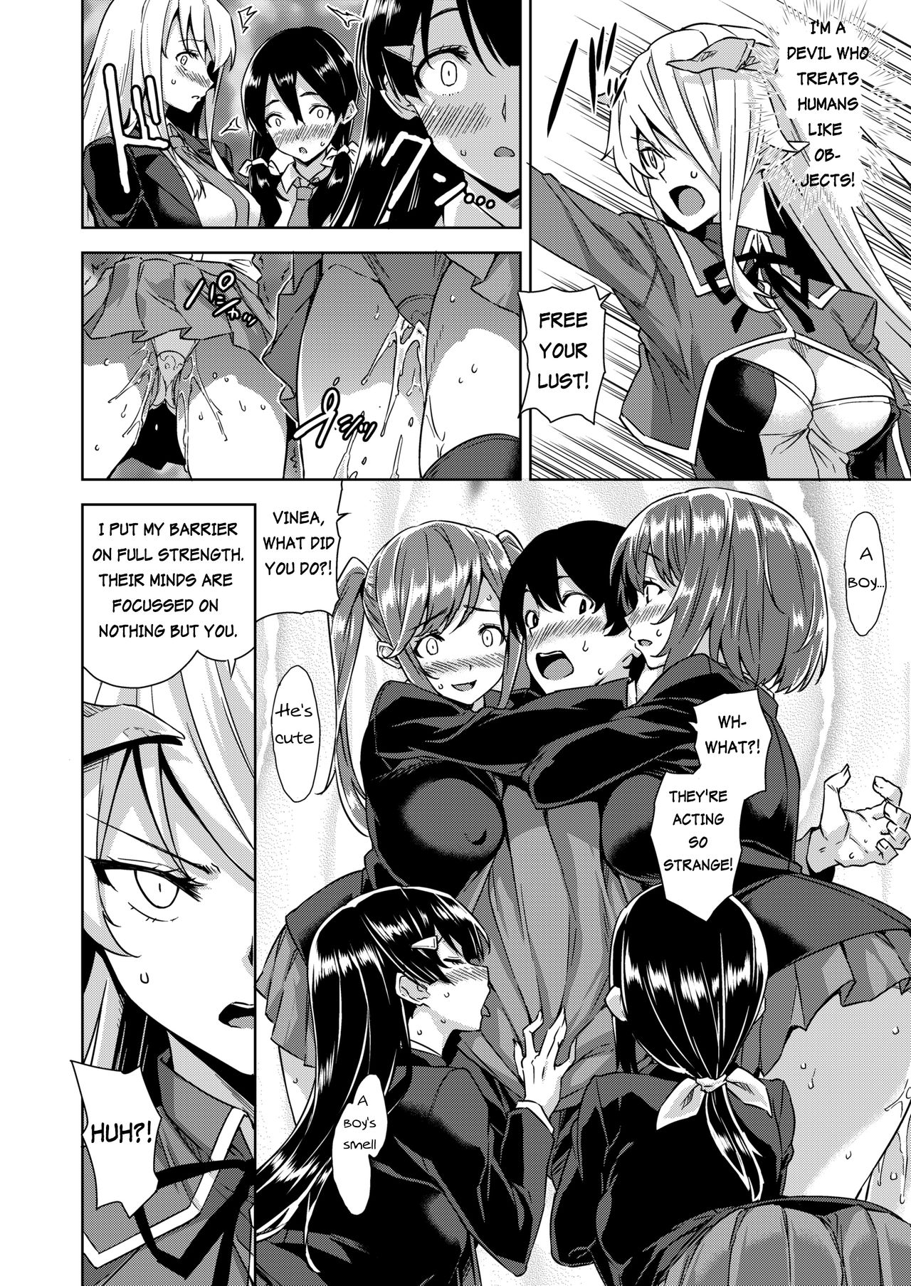 Akuma de JK! -Makai Appli de Harem Shiken- | Devil Highschooler! -Creating a Harem With a Devil App- Ch. 3 page 5 full
