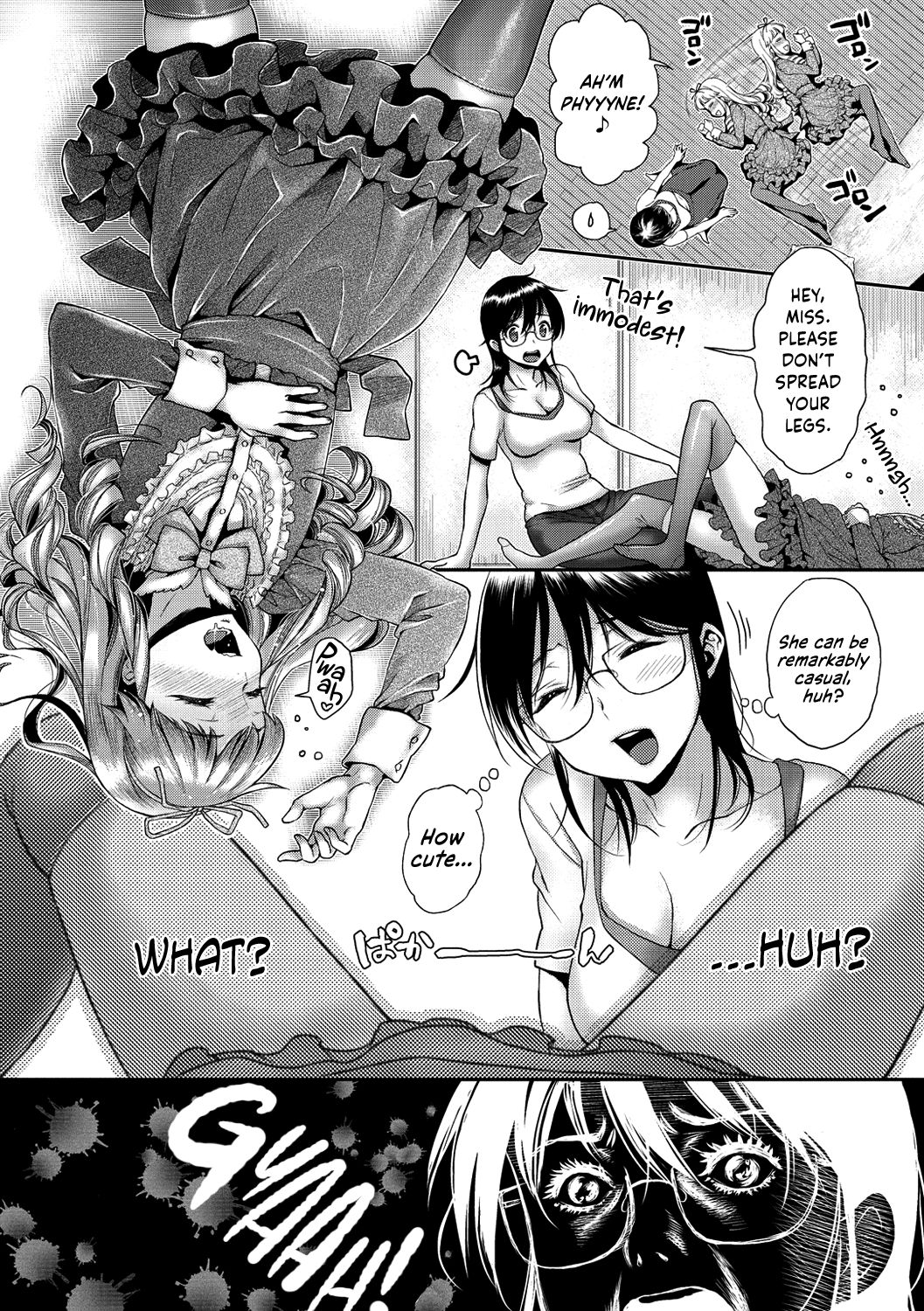 Tonari no Tsuiteru GothLoli-chan | Goth Loli-chan Next Door page 4 full